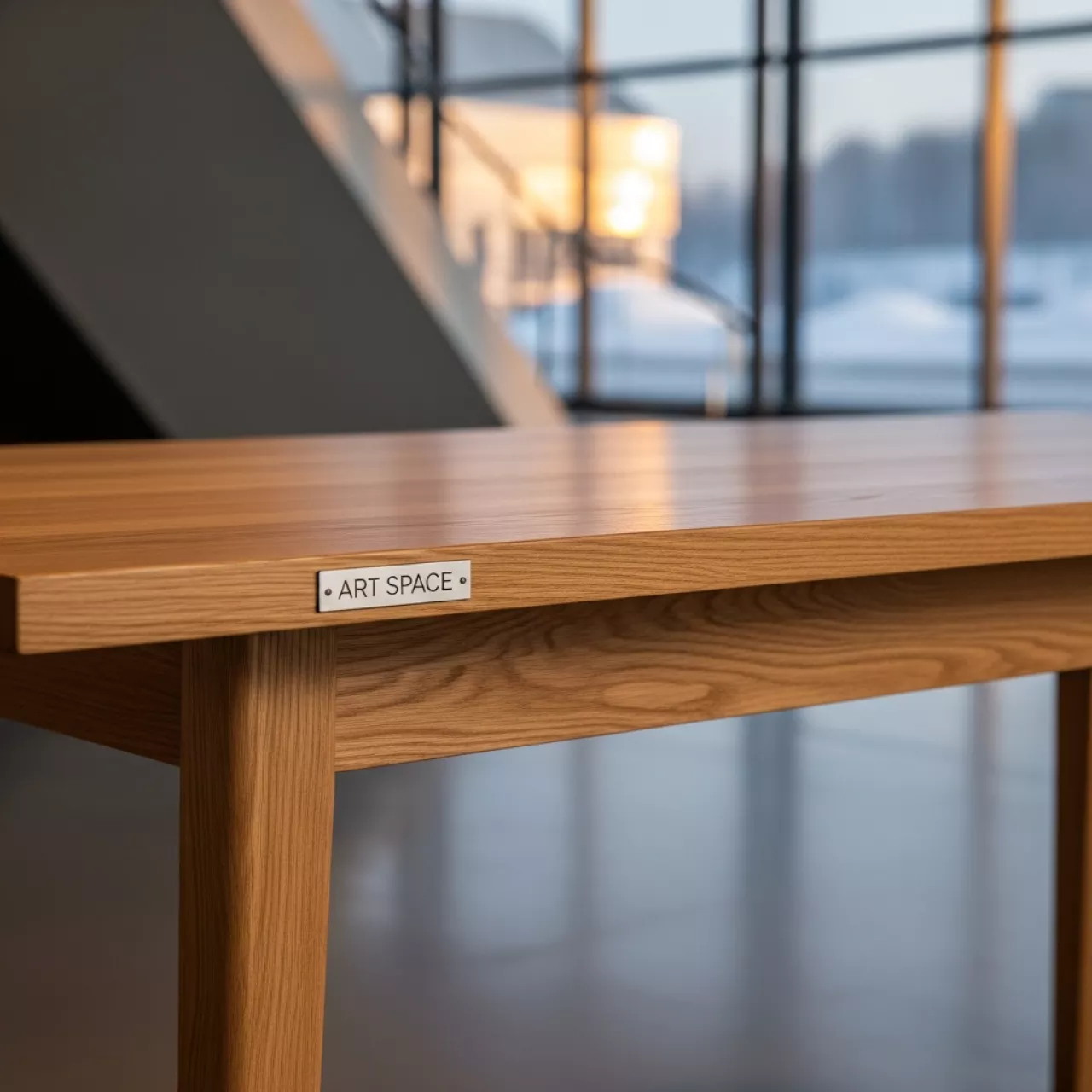 Аренда Стол деревянный обеденный Elias на арене «Фишт» — ART SPACE