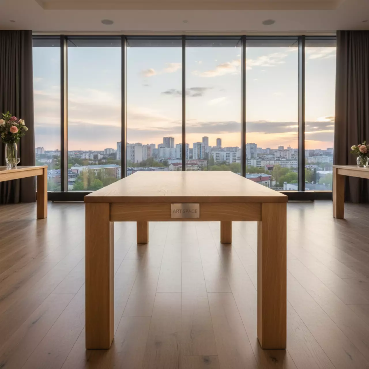 Аренда Стол деревянный обеденный Jersey в Panorama by Mercure — ART SPACE