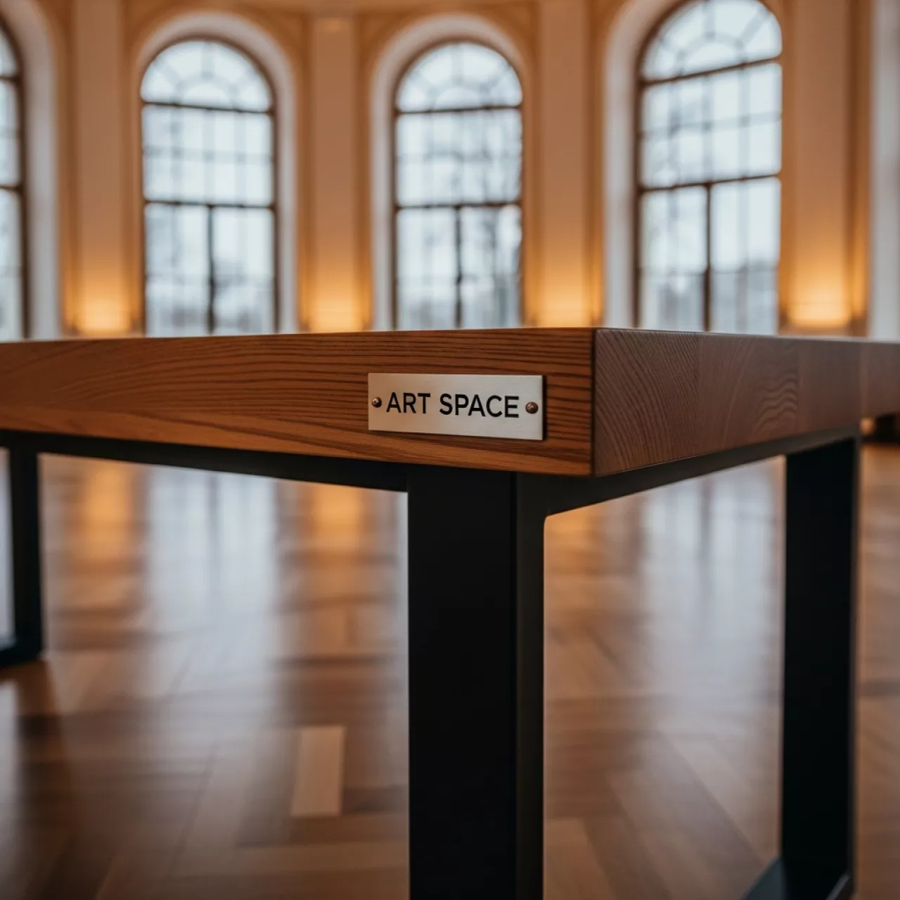 Аренда Стол деревянный обеденный Play в усадьбе Голицына — ART SPACE