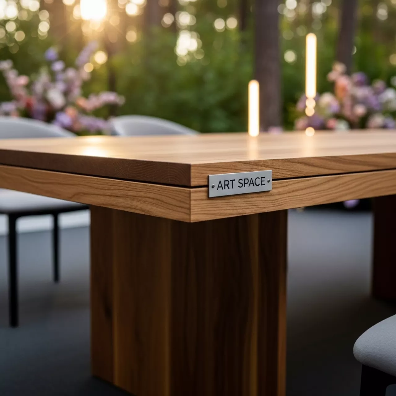 Аренда Стол деревянный обеденный Rimini 150 в этно-парке «Моя Россия» — ART SPACE