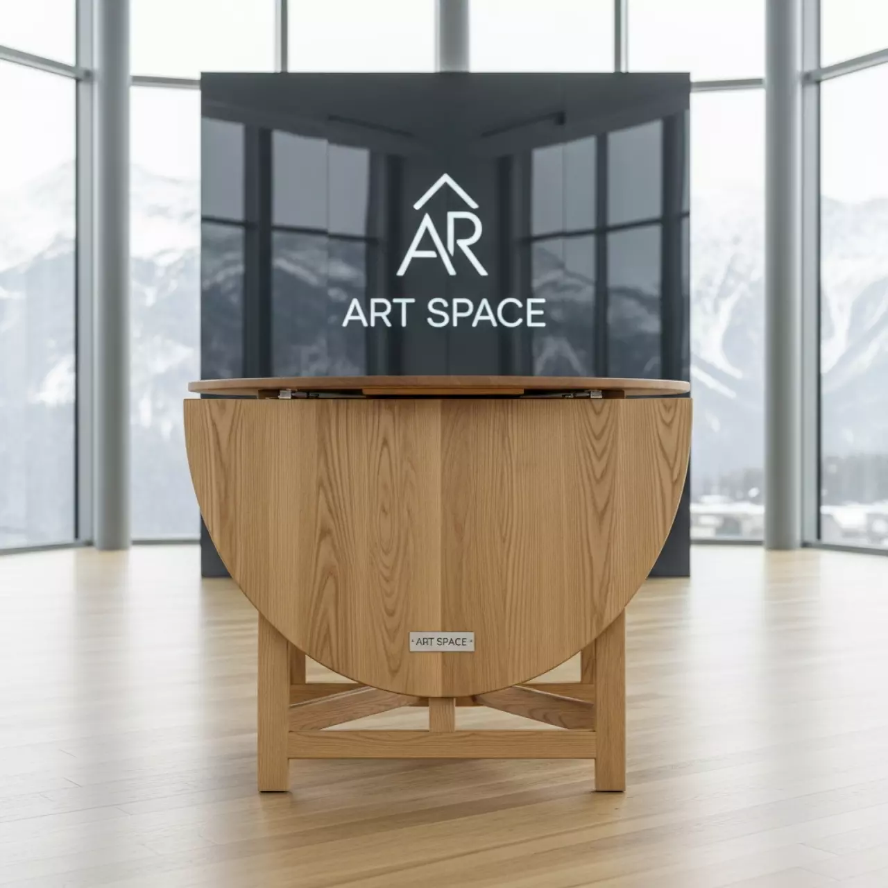 Аренда Стол деревянный складной Truva 70 на курорте «Газпром» (Альпика) — ART SPACE