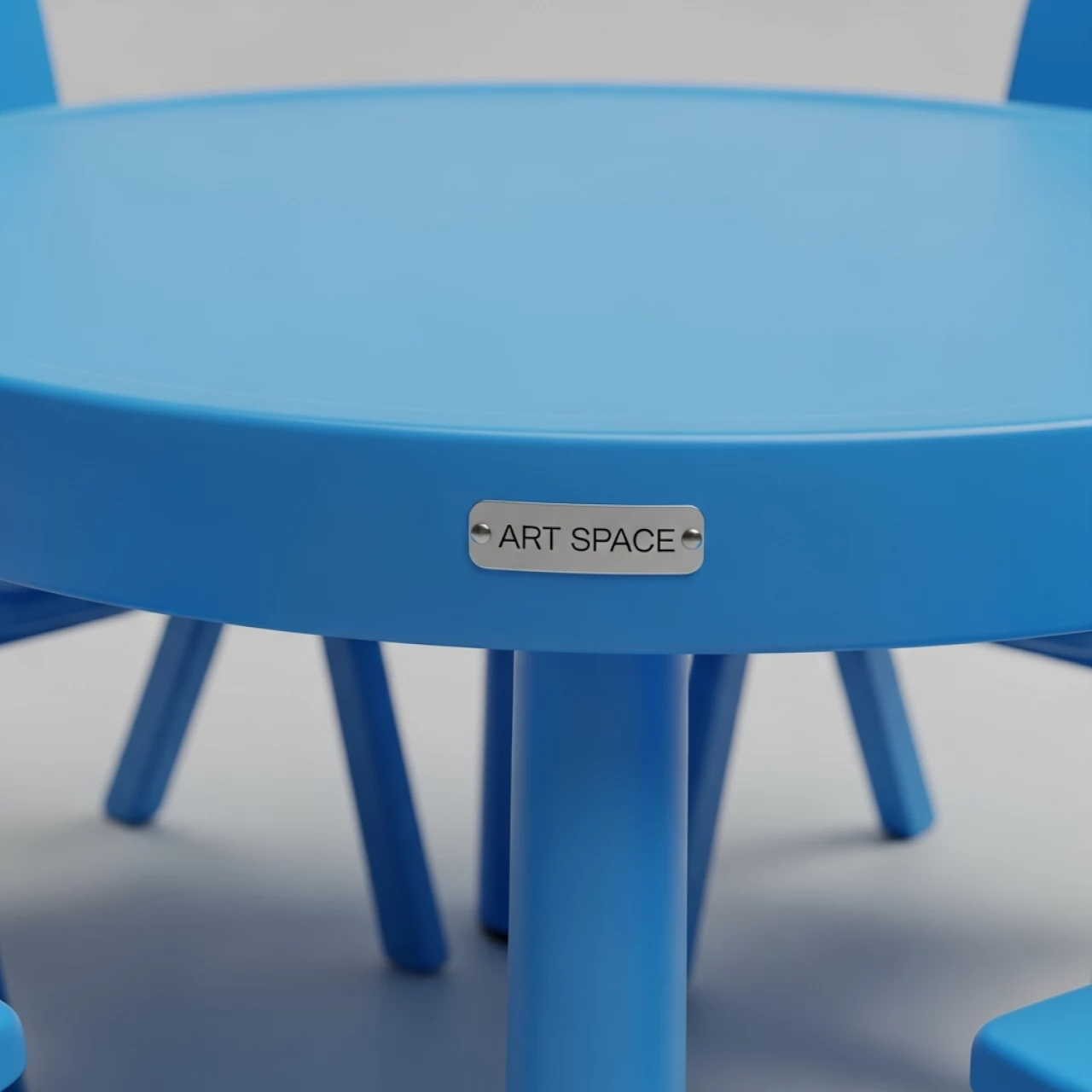 Аренда Стол детский Mammut голубой в банкетном зале «Дельфин» — ART SPACE