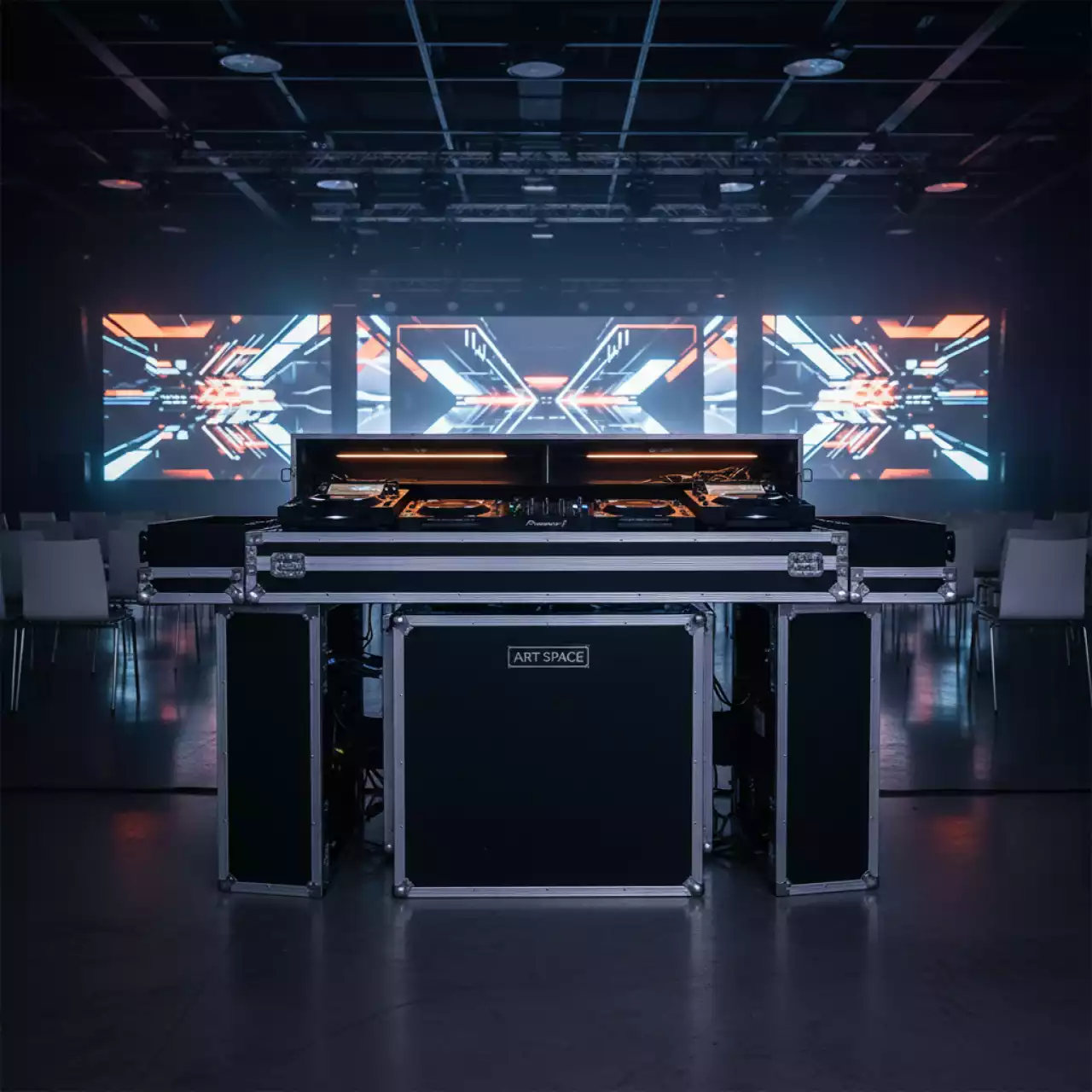 Аренда Стол диджейский трансформер кейс в Маринс Парк Отеле — ART SPACE