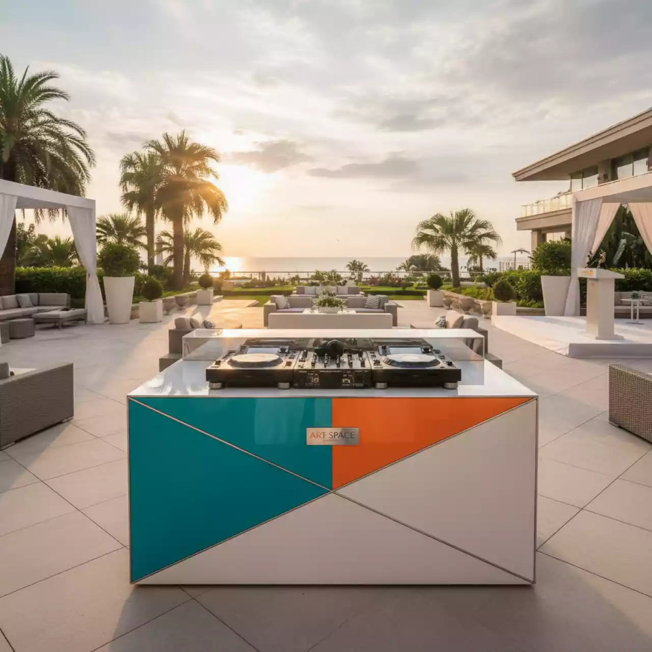 Аренда Стол DJ 180 см в Rodina Grand Hotel & SPA — ART SPACE