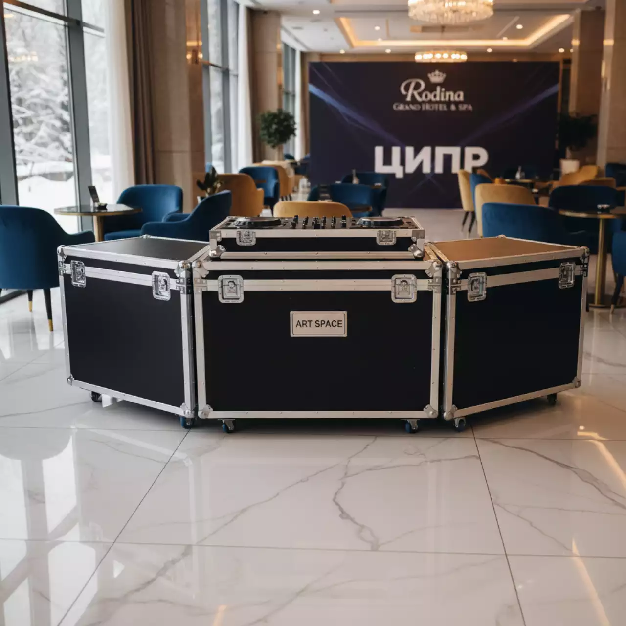 Аренда Стол DJ трансформер кейс в Rodina Grand Hotel & SPA — ART SPACE