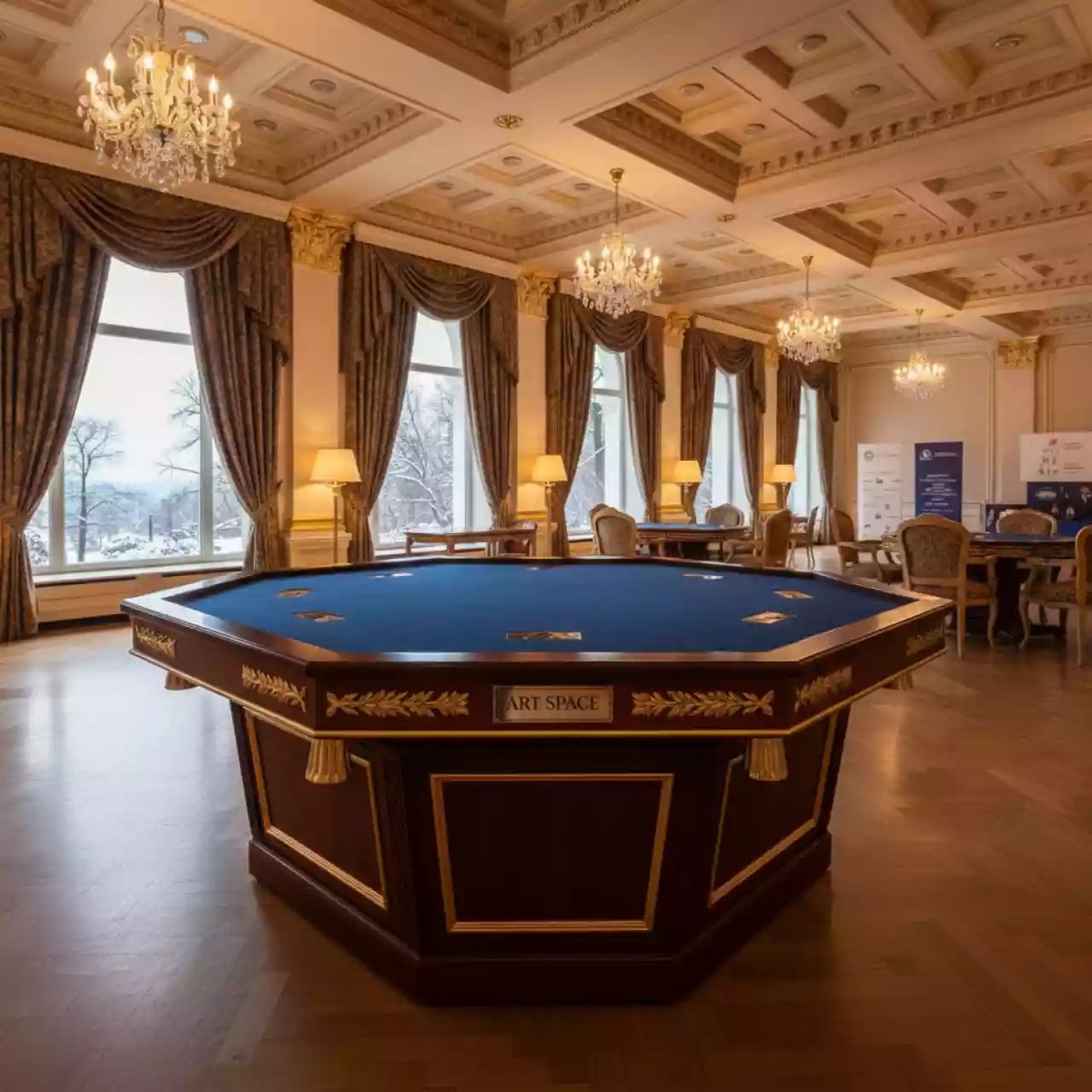 Аренда Стол для 6 игроков в отеле Radisson Lazurnaya — ART SPACE