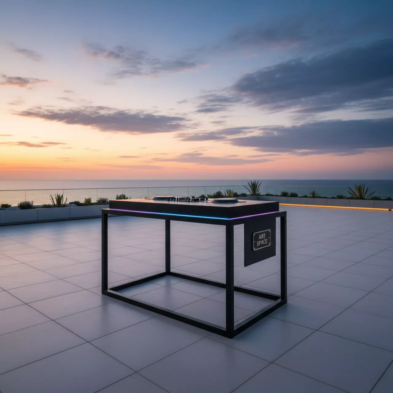 Аренда Стол для DJ оборудования Athletic DJ 6 в комплексе Sea Galaxy — ART SPACE