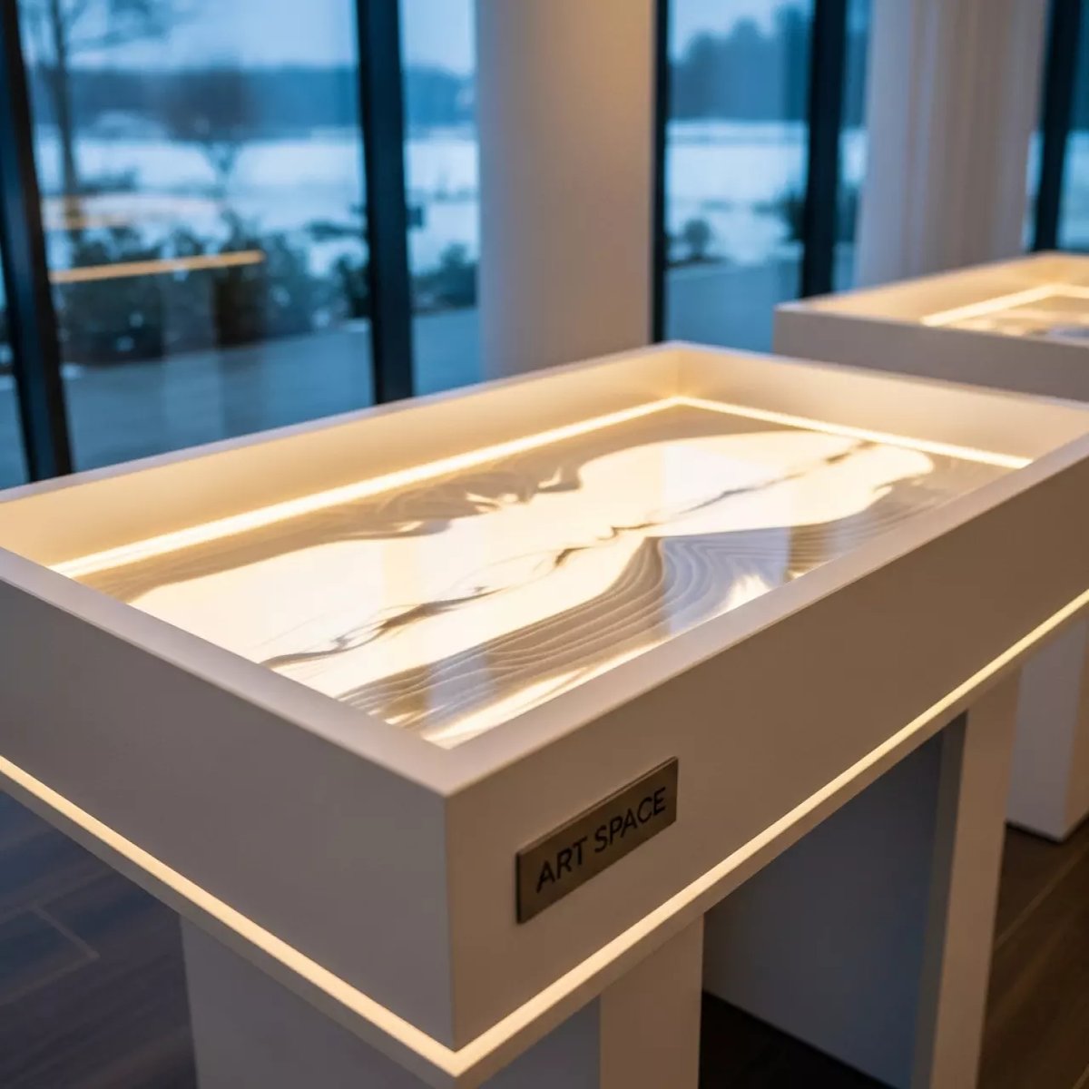 Аренда Стол для песочного шоу с подсветкой в Mantera Supreme — ART SPACE