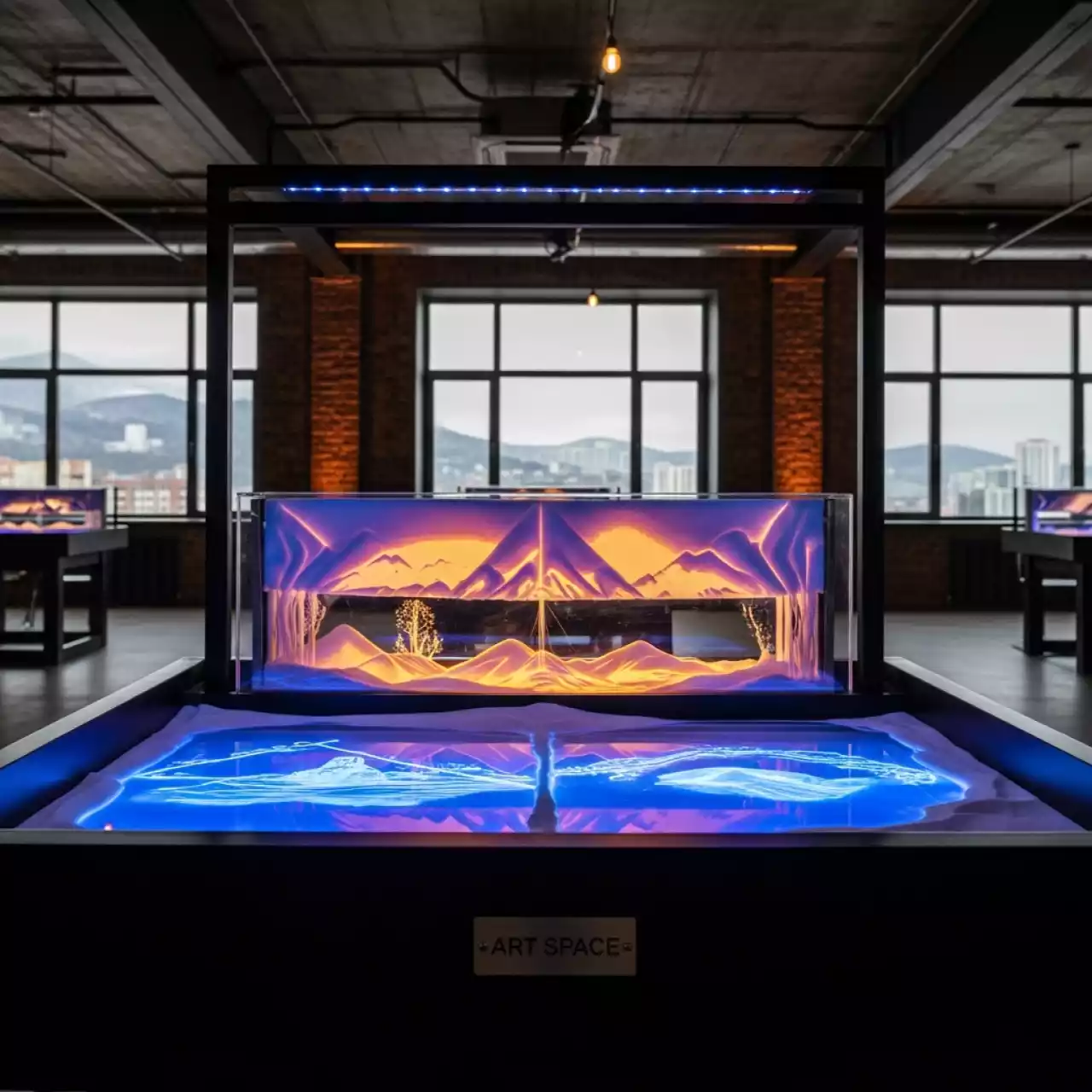 Аренда Стол для рисования песком Мироника с подсветкой 2 поля в Skypark Sochi — ART SPACE