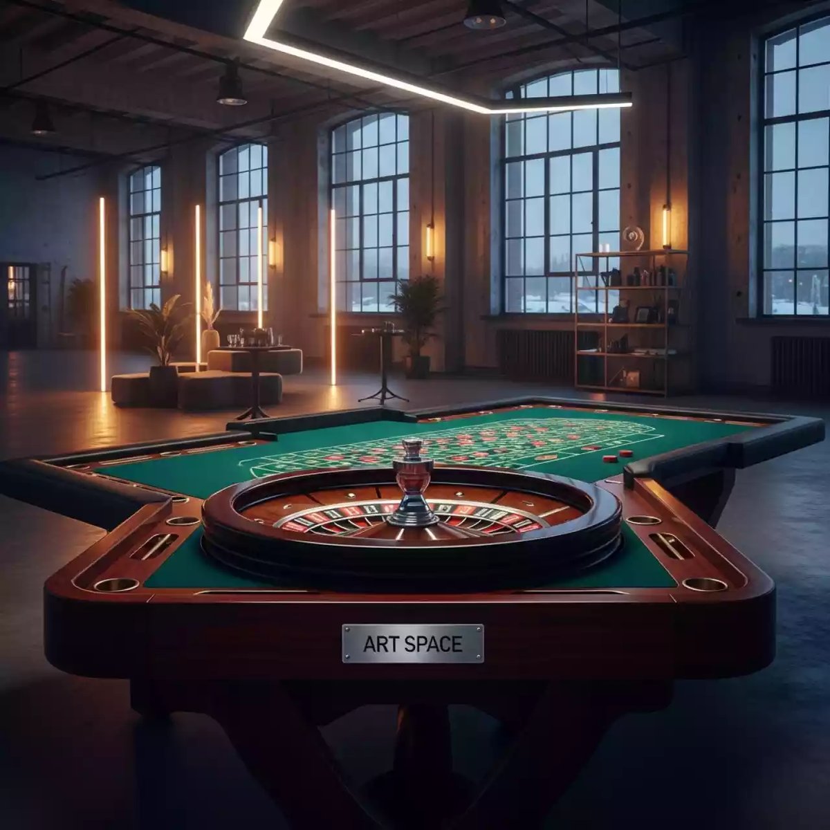 Аренда Стол для рулетки в лофте «Студия 21» — ART SPACE