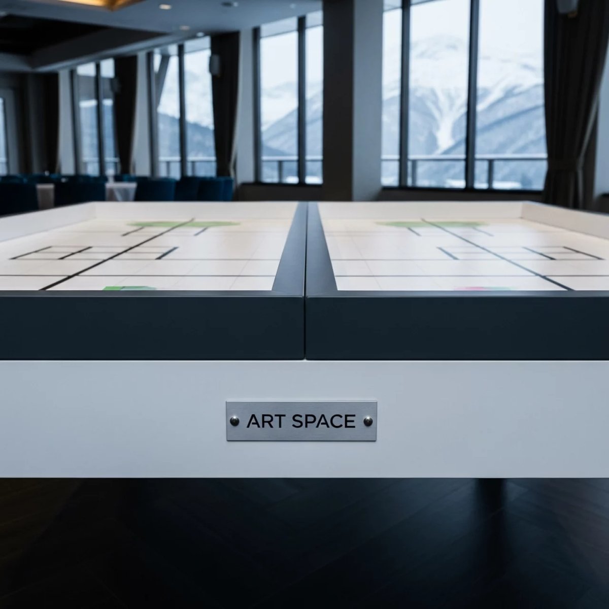 Аренда Стол для соревнований Мироника Уникум Лего МАСОР двойной в Golden Tulip Rosa Khutor — ART SPACE