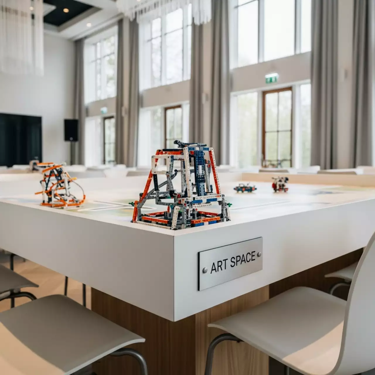 Аренда Стол для соревнований Уникум Лего базовый в банкетном зале «Дельфин» — ART SPACE