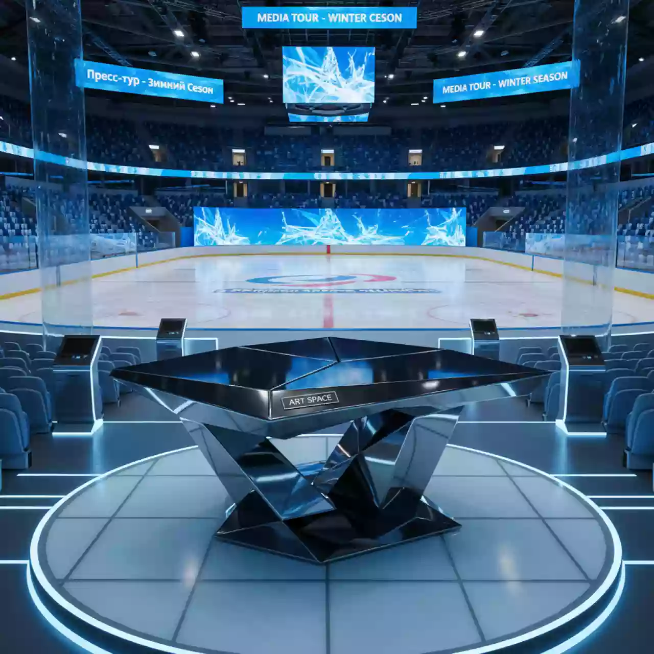 Аренда Стол Дувр в ледовой арене «Шайба» — ART SPACE