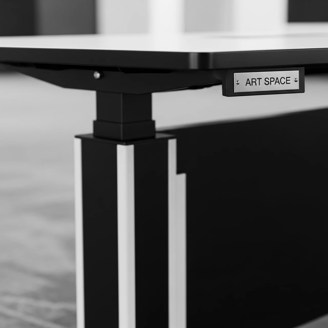 Аренда Стол электрический LA 2A3 черно белый в Rodina Grand Hotel & SPA — ART SPACE