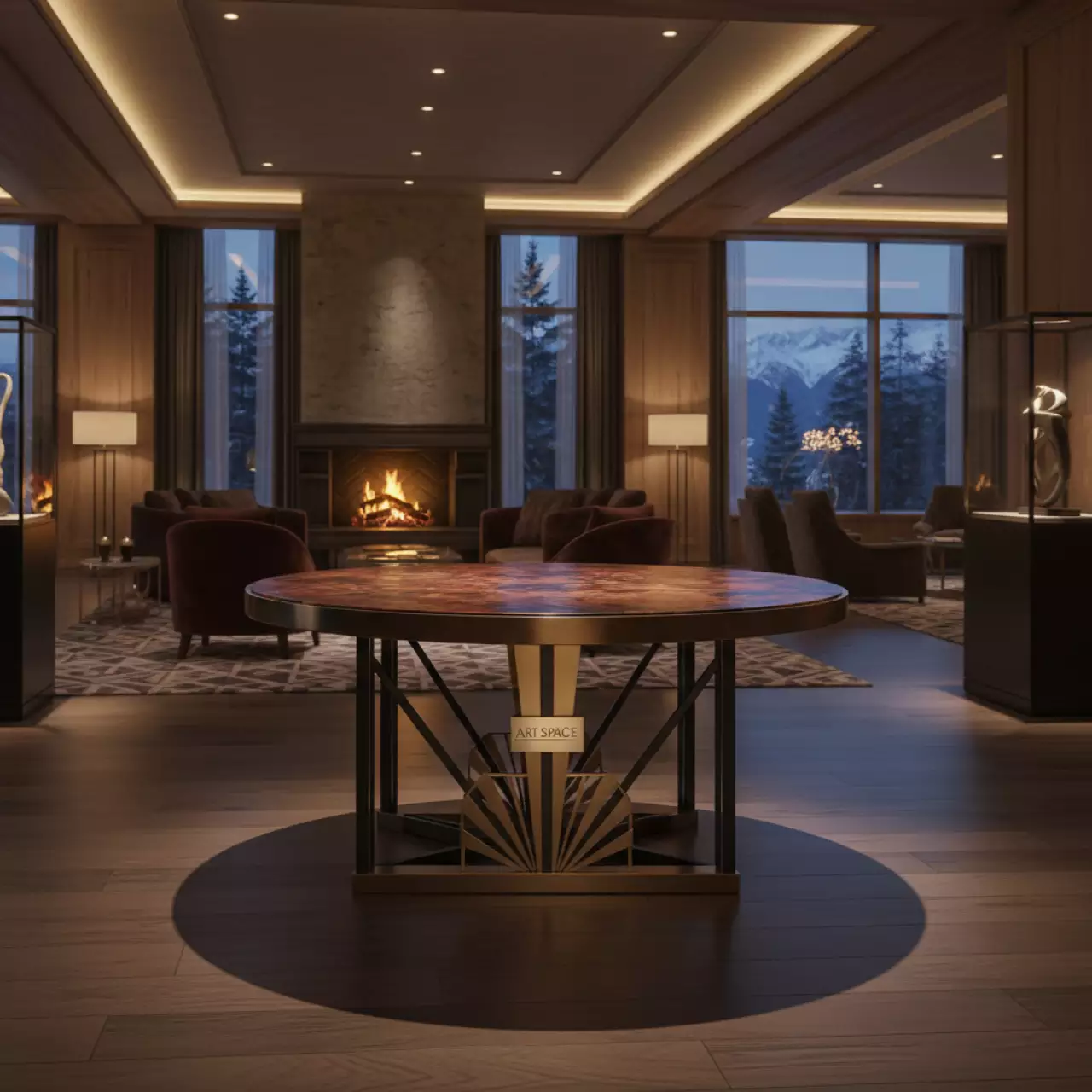 Аренда Стол Expo диаметр 100 в Гранд Отель Поляна — ART SPACE