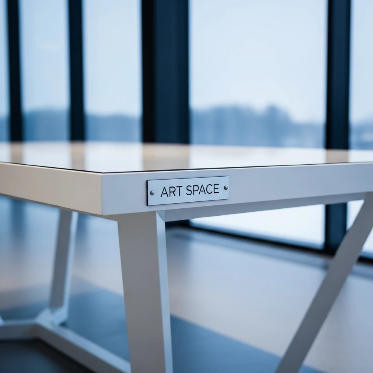 Аренда Стол Frankfurt белый в санатории «Русь» — ART SPACE