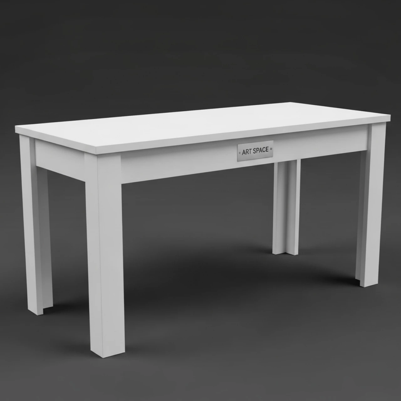 Аренда Стол фуршетный Petersburg белый прямоугольный 150х75 см в Stella di Mosca — ART SPACE