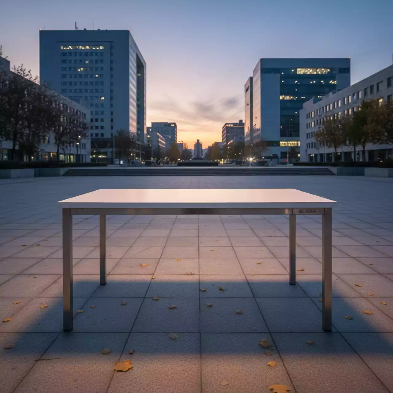 Аренда Стол Genre белый на Медальной площади — ART SPACE