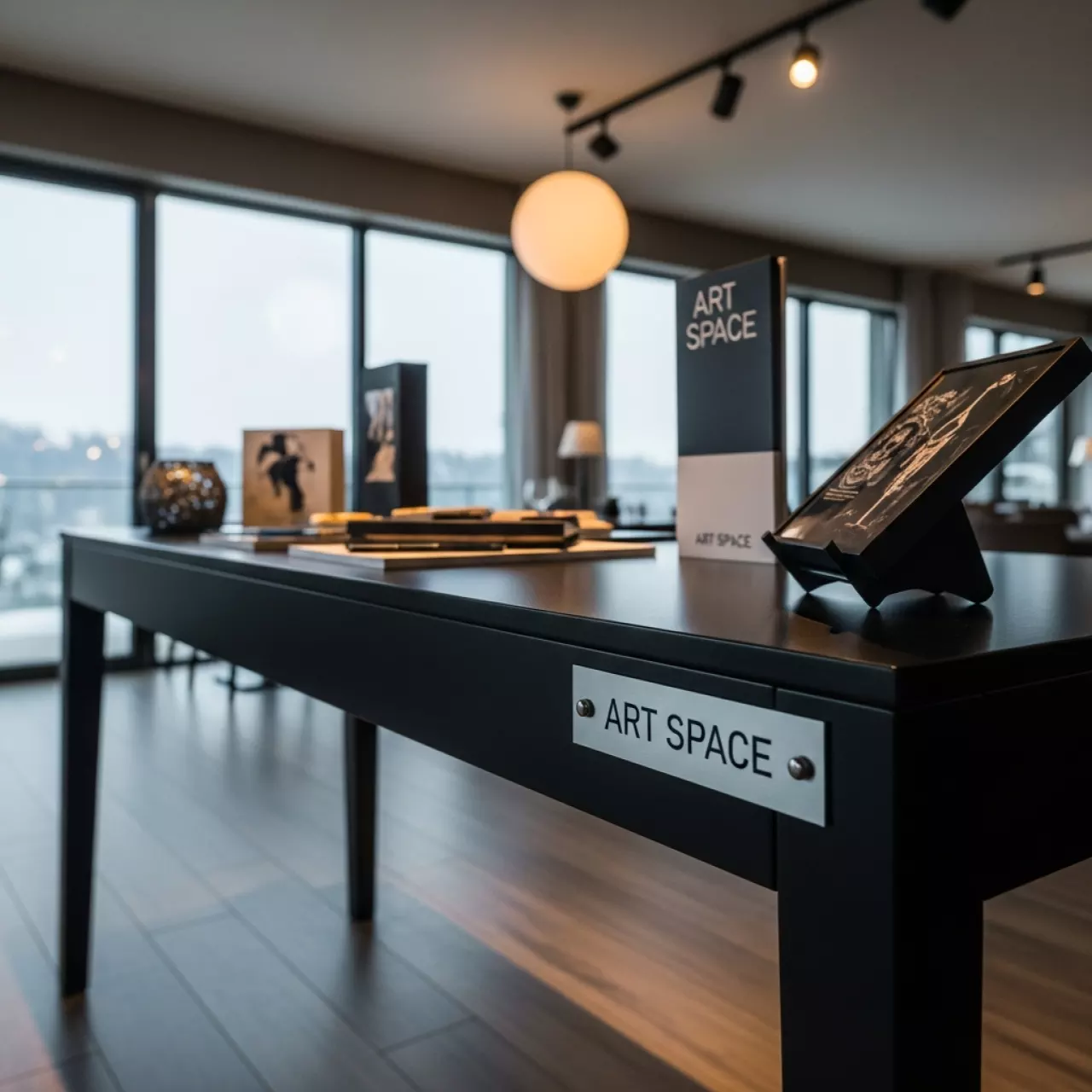 Аренда Стол Genre черный в ресторане «La Terrazza» — ART SPACE