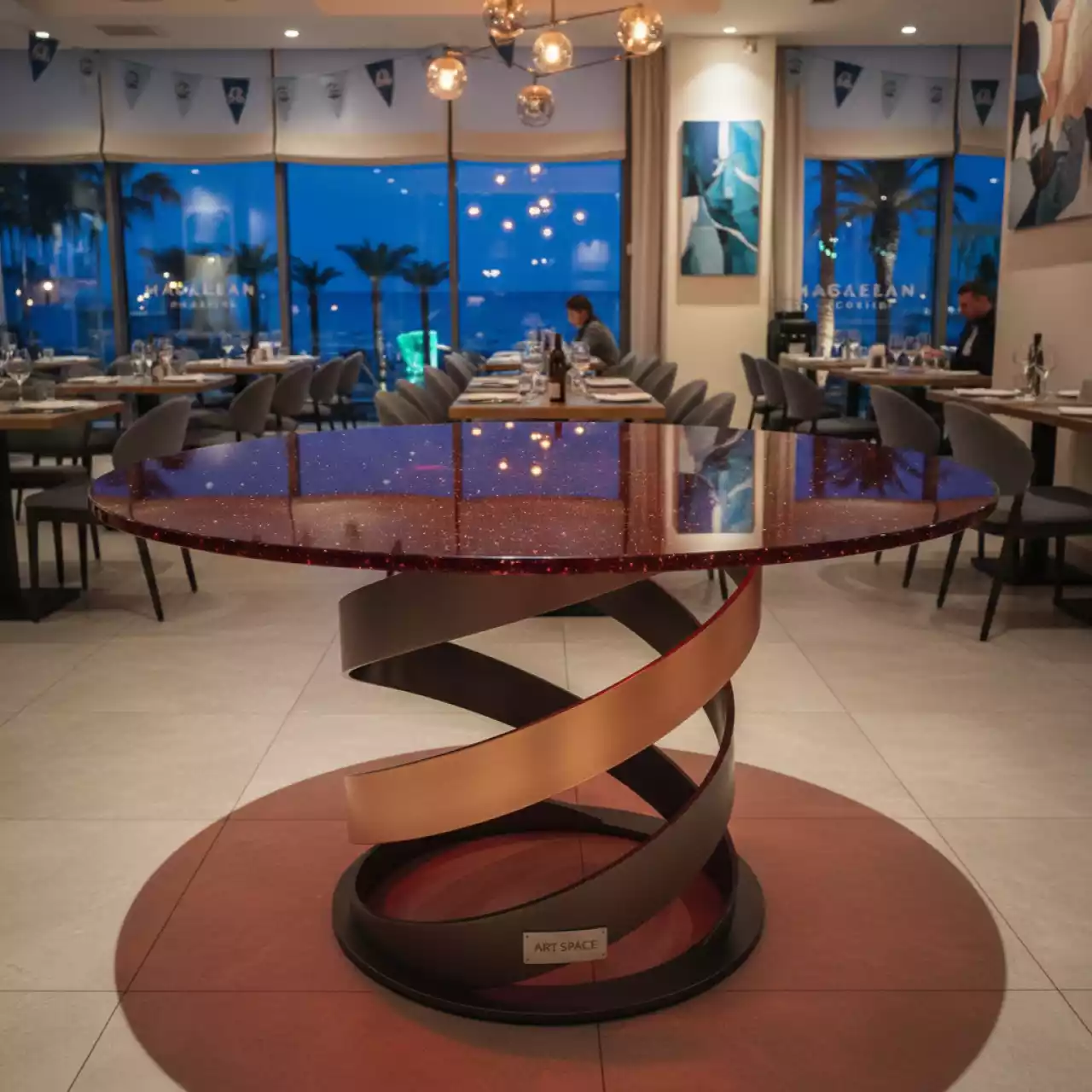 Аренда Стол Гидра 90 в ресторане «Магеллан» — ART SPACE