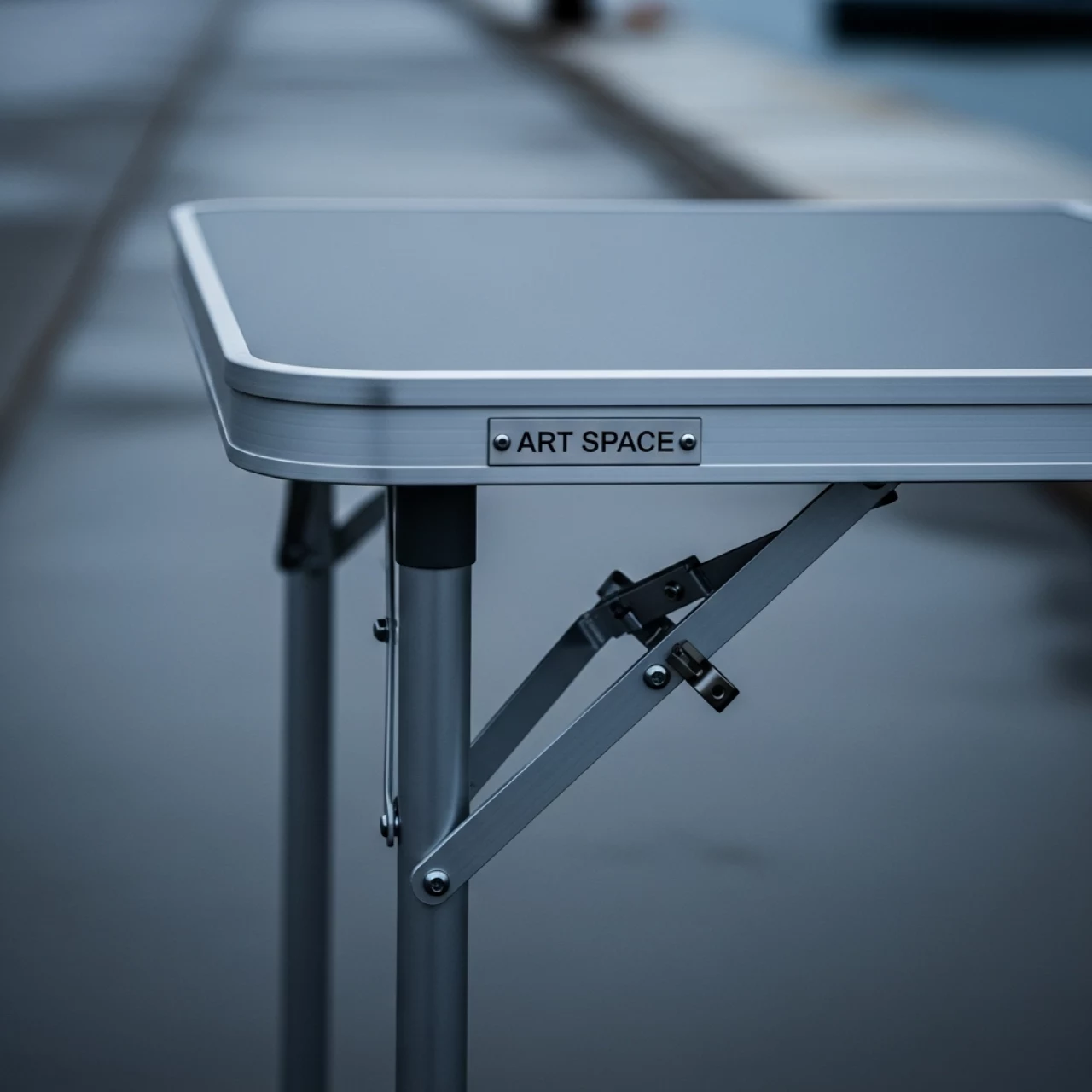 Аренда Стол Green Glade серый каркас алюминий на парусной регате (Сочи) — ART SPACE