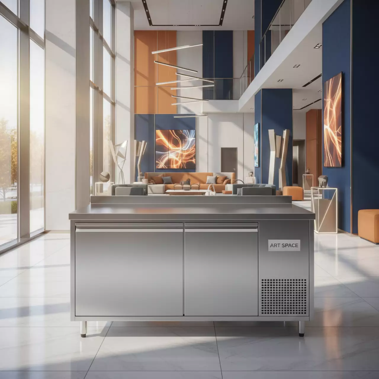 Аренда Стол холодильный 1480х700 мм в Courtyard by Marriott Sochi — ART SPACE