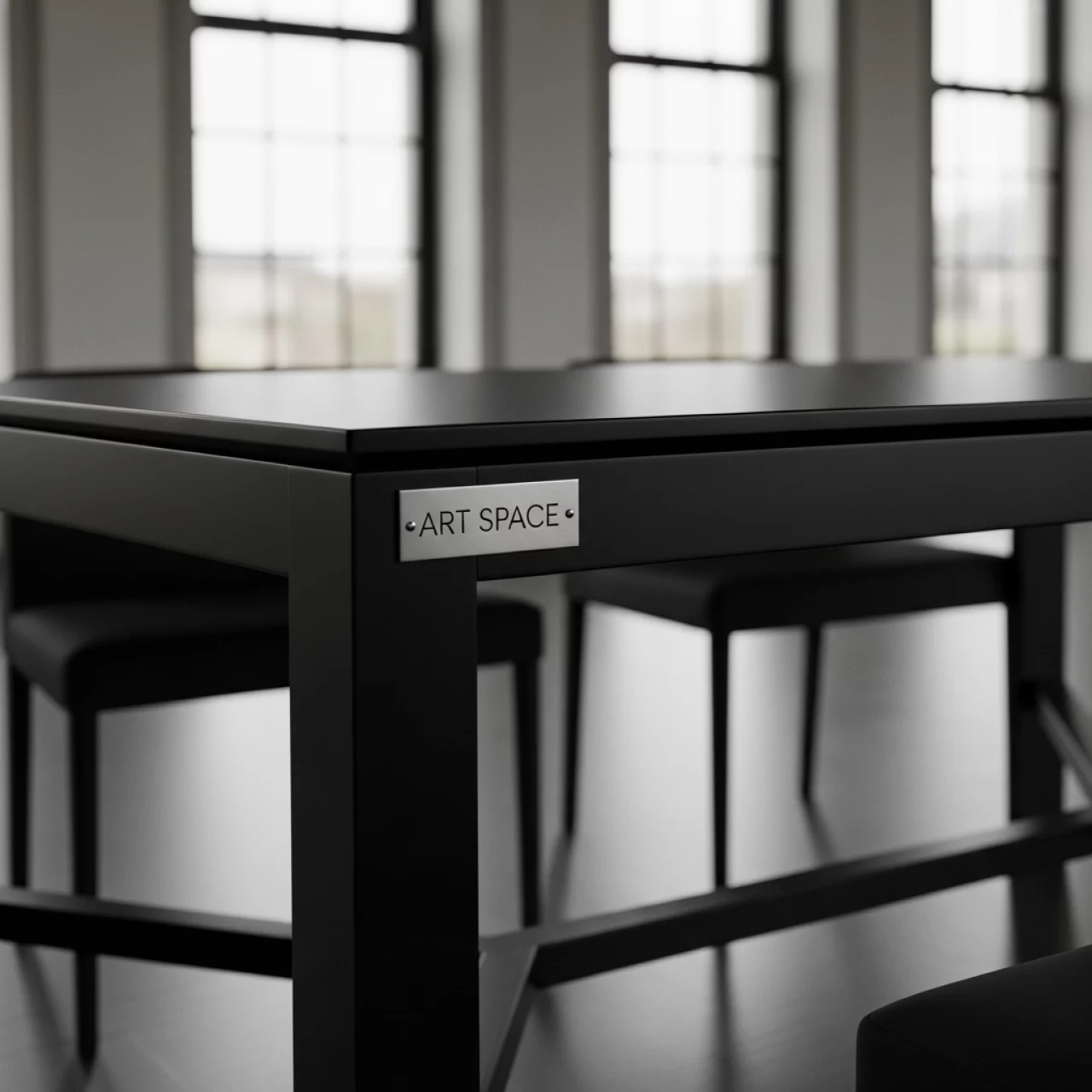 Аренда Стол Homer черный в Boutique Hotel PORTUM 1905 — ART SPACE