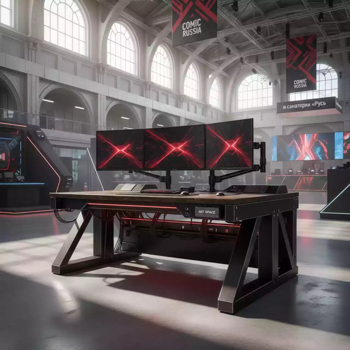 Аренда Стол игровой функциональный расширенный комплект в санатории «Русь» — ART SPACE