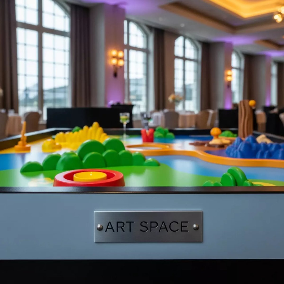 Аренда Стол игровой ландшафтный "Счастливое детство" в Radisson Collection Paradise — ART SPACE