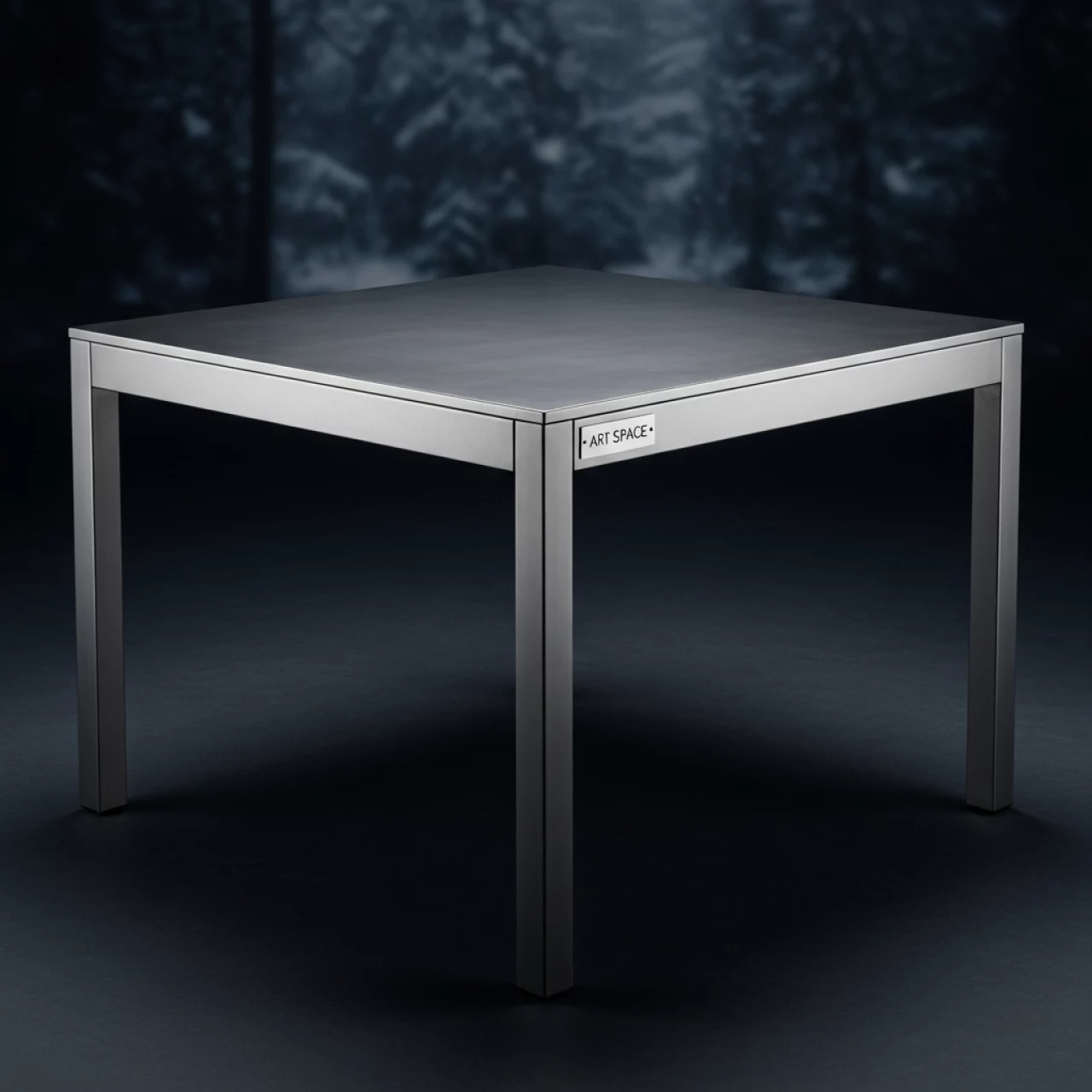 Аренда Стол Instam Square D 80 см металл графит в Маринс Парк Отеле — ART SPACE