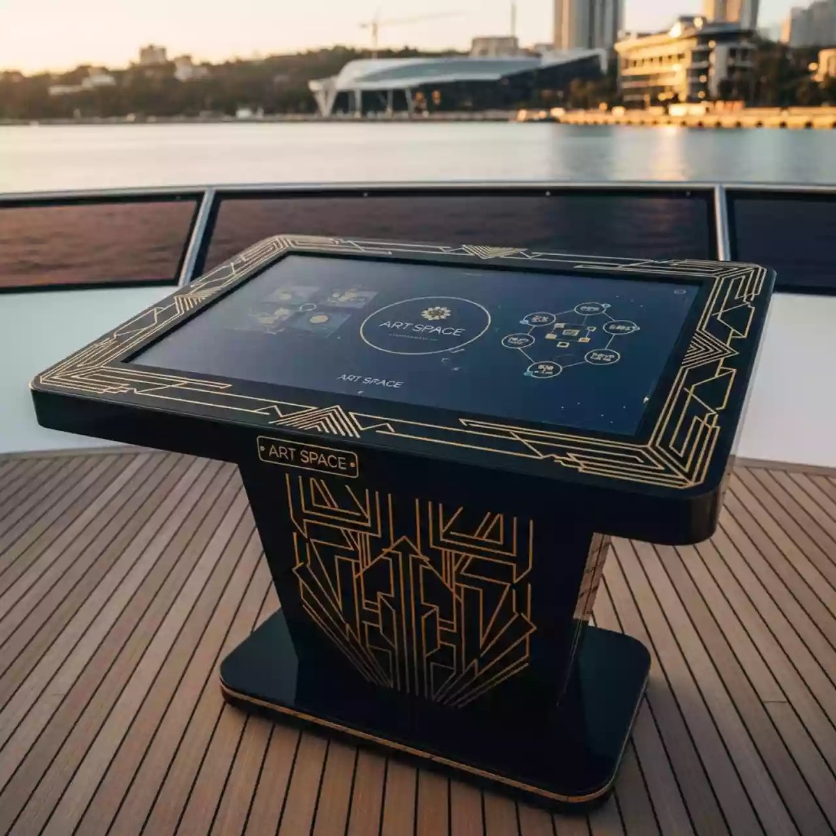 Аренда Стол интерактивный детский Ronplay 21.5 дюйма на VIP-яхте (Имеретинский порт) — ART SPACE
