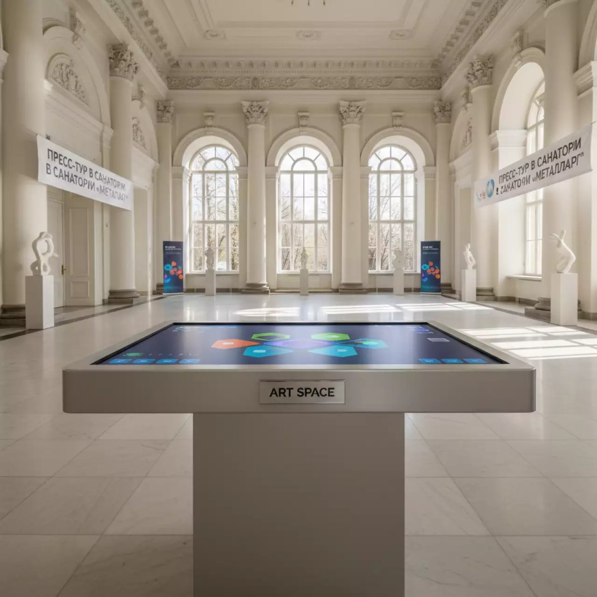 Аренда Стол интерактивный детский Ronplay 24 дюйма в санатории «Металлург» — ART SPACE