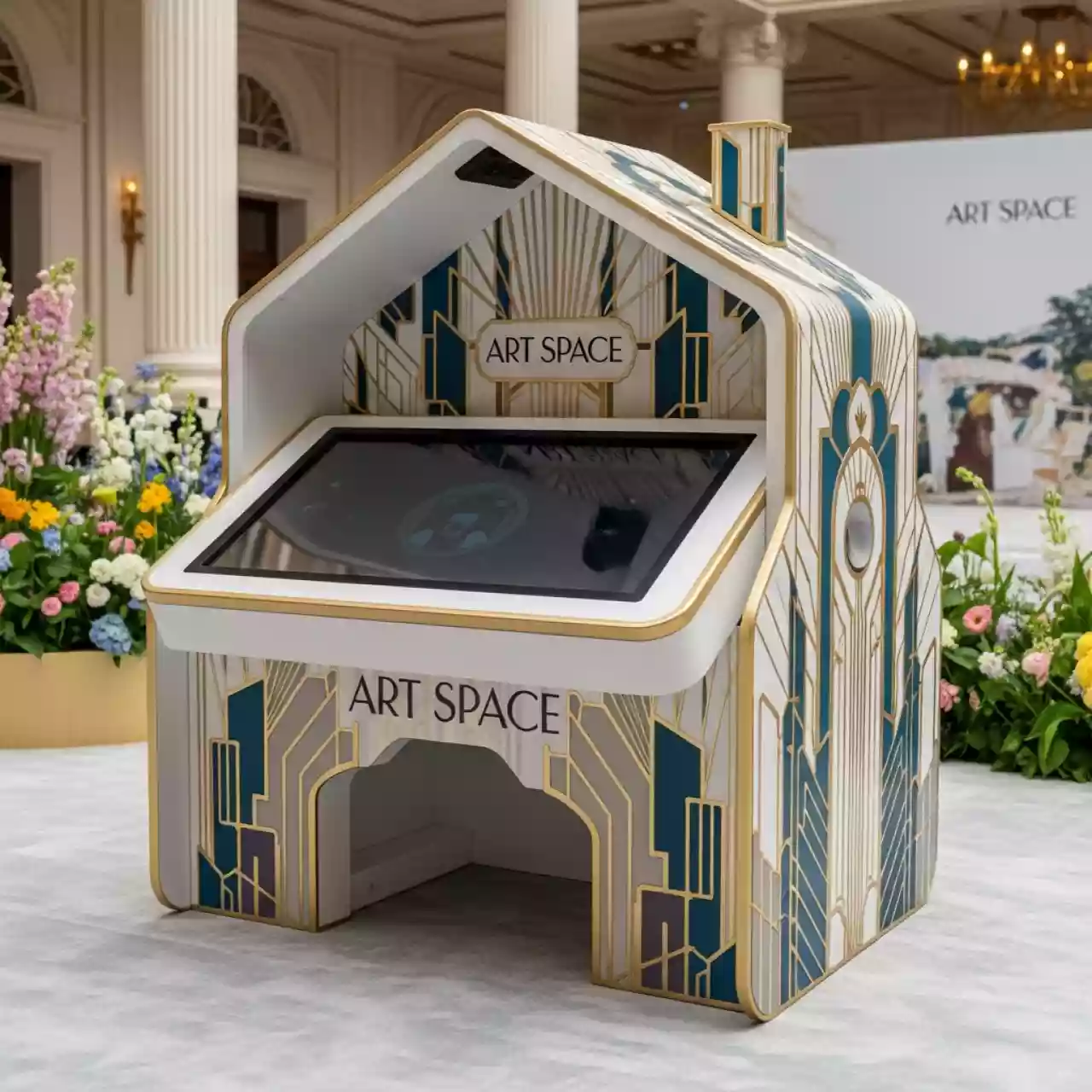 Аренда Стол интерактивный детский Ronplay Домик 21 5 в Radisson Collection Paradise — ART SPACE