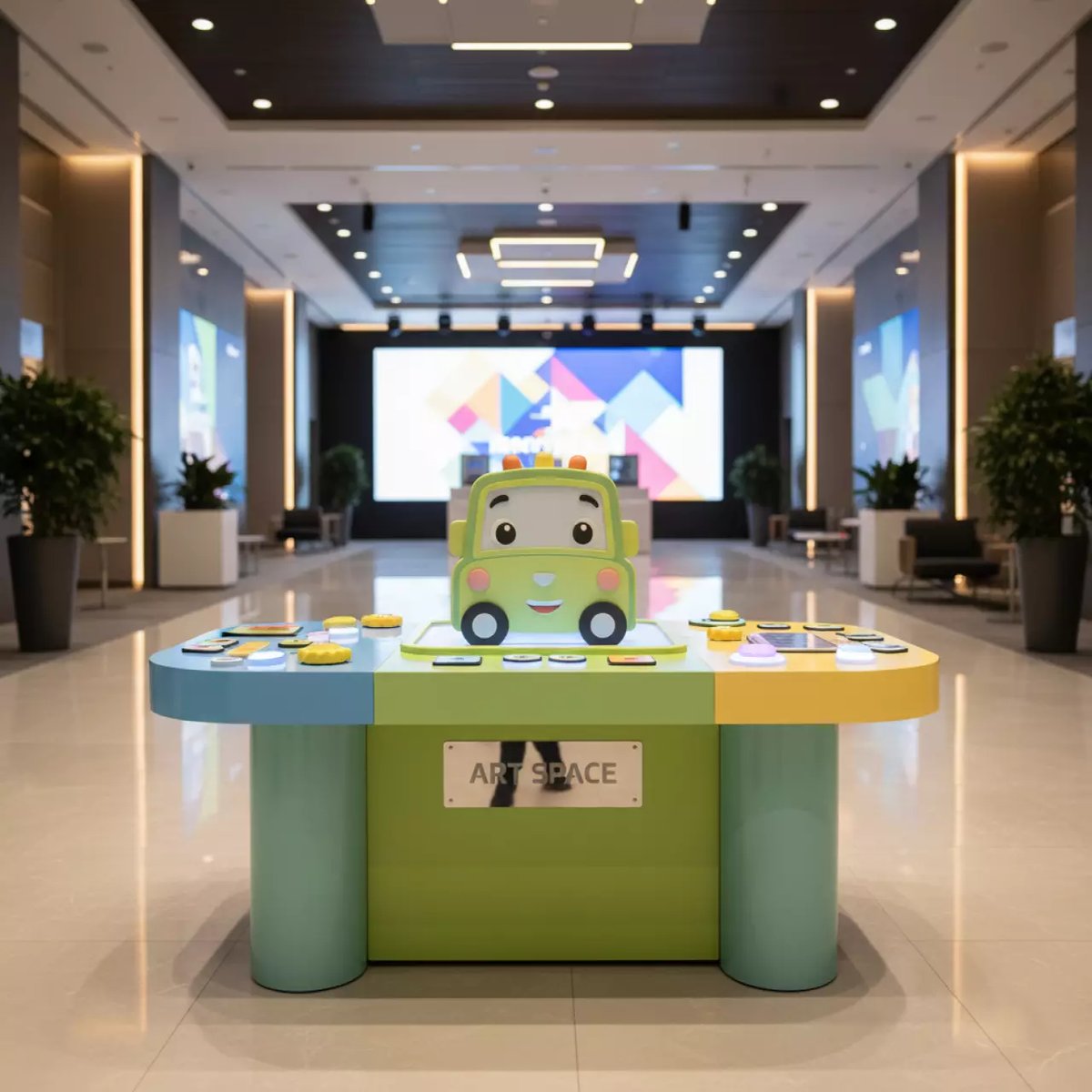 Аренда Стол интерактивный детский Ronplay Грузовичок 32 в конгресс-холле отеля Жемчужина — ART SPACE