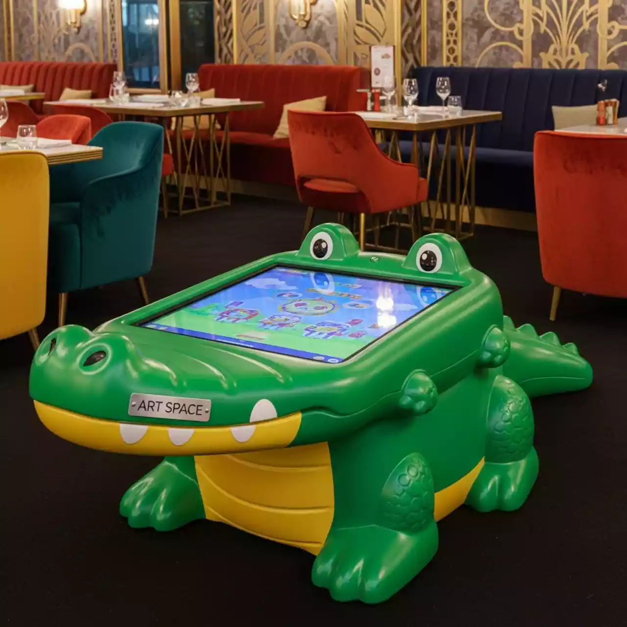 Аренда Стол интерактивный детский Ronplay Ntab Kids Крокодильчик в ресторане «Магеллан» — ART SPACE