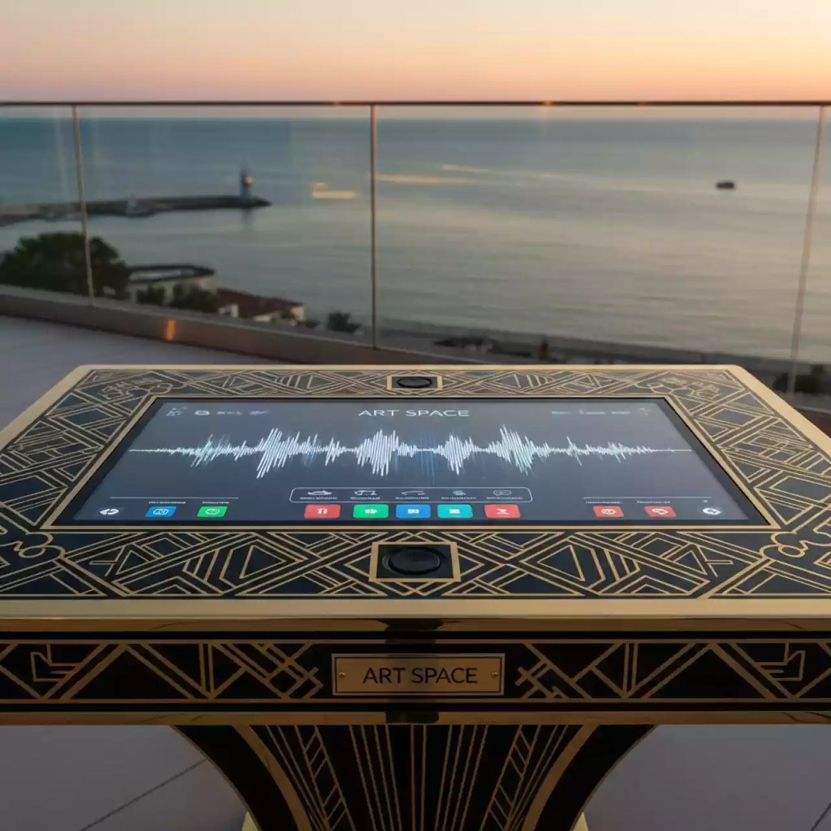 Аренда Стол интерактивный музыкальный на Имеретинской набережной — ART SPACE