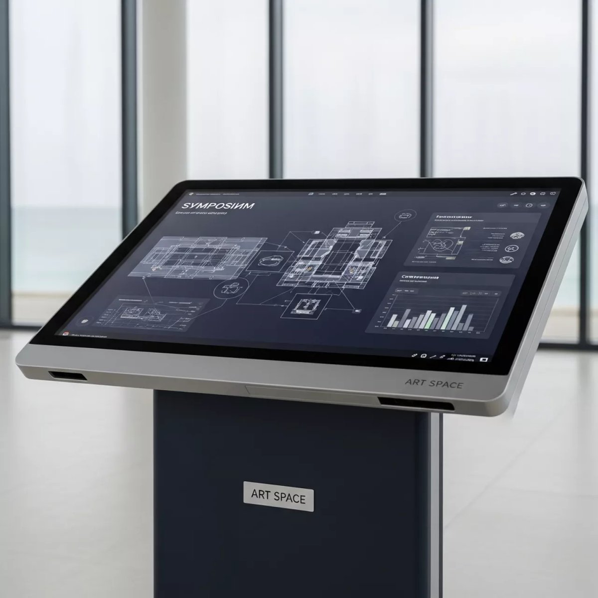 Аренда Стол интерактивный Уникум 1 24 Windows на пляже «Ривьера» — ART SPACE