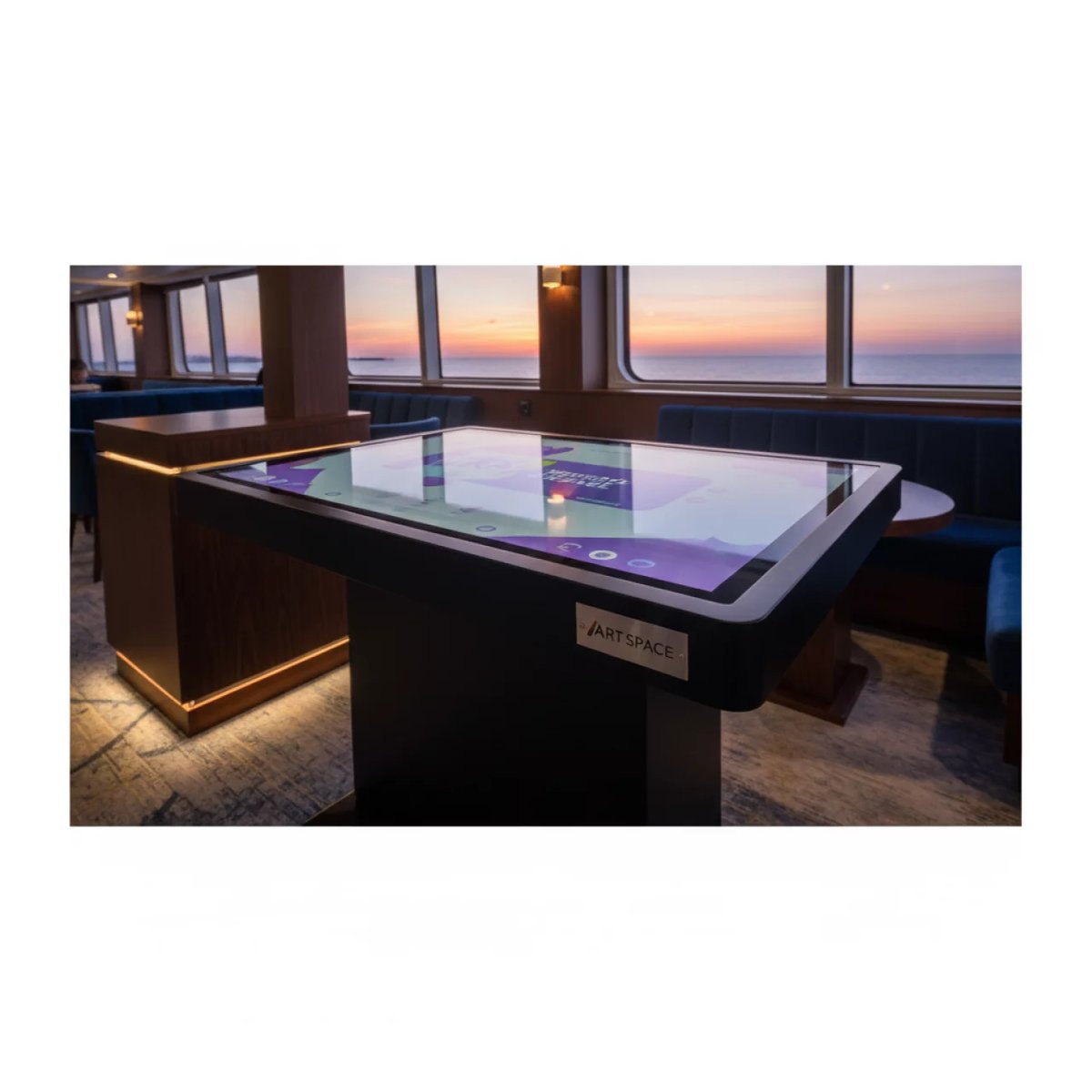Аренда Стол интерактивный Уникум 4 43 Android на теплоходе «Дагомыс» — ART SPACE