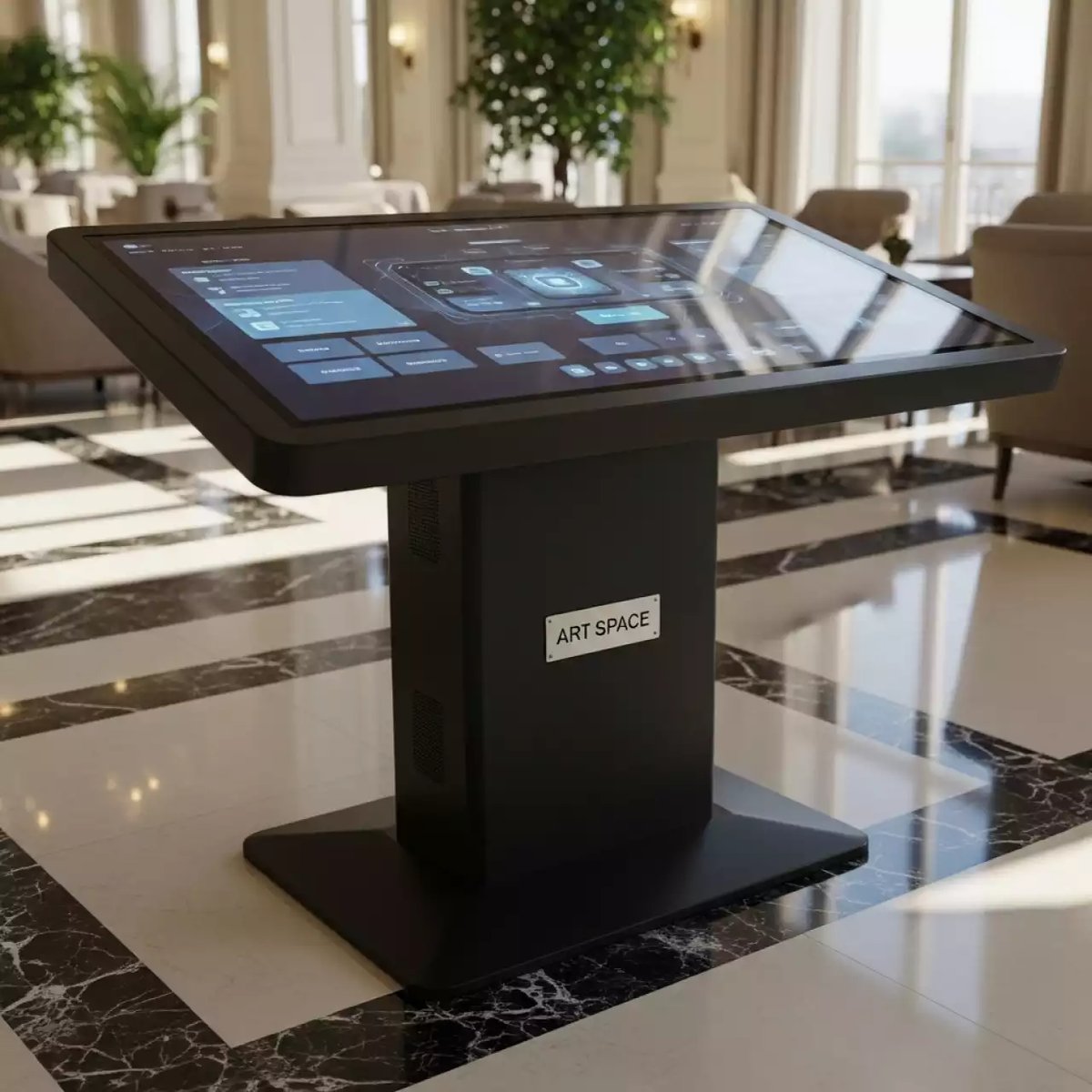 Аренда Стол интерактивный Уникум 4 43 Windows в Karat Resort — ART SPACE