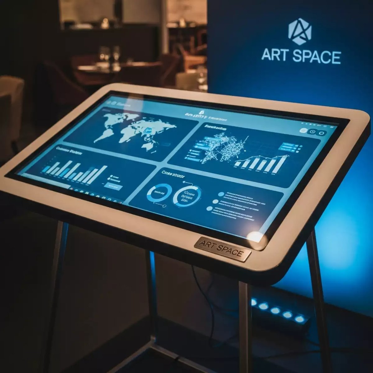 Аренда Стол интерактивный в ресторане «D.O.M» — ART SPACE