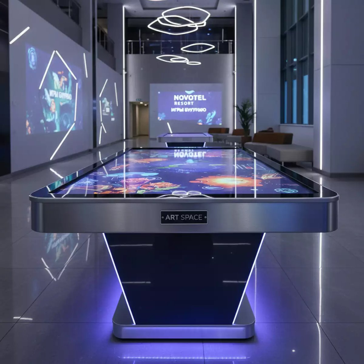 Аренда Стол интерактивный Юнга NFI серия Кисельковое царство в Novotel Resort — ART SPACE