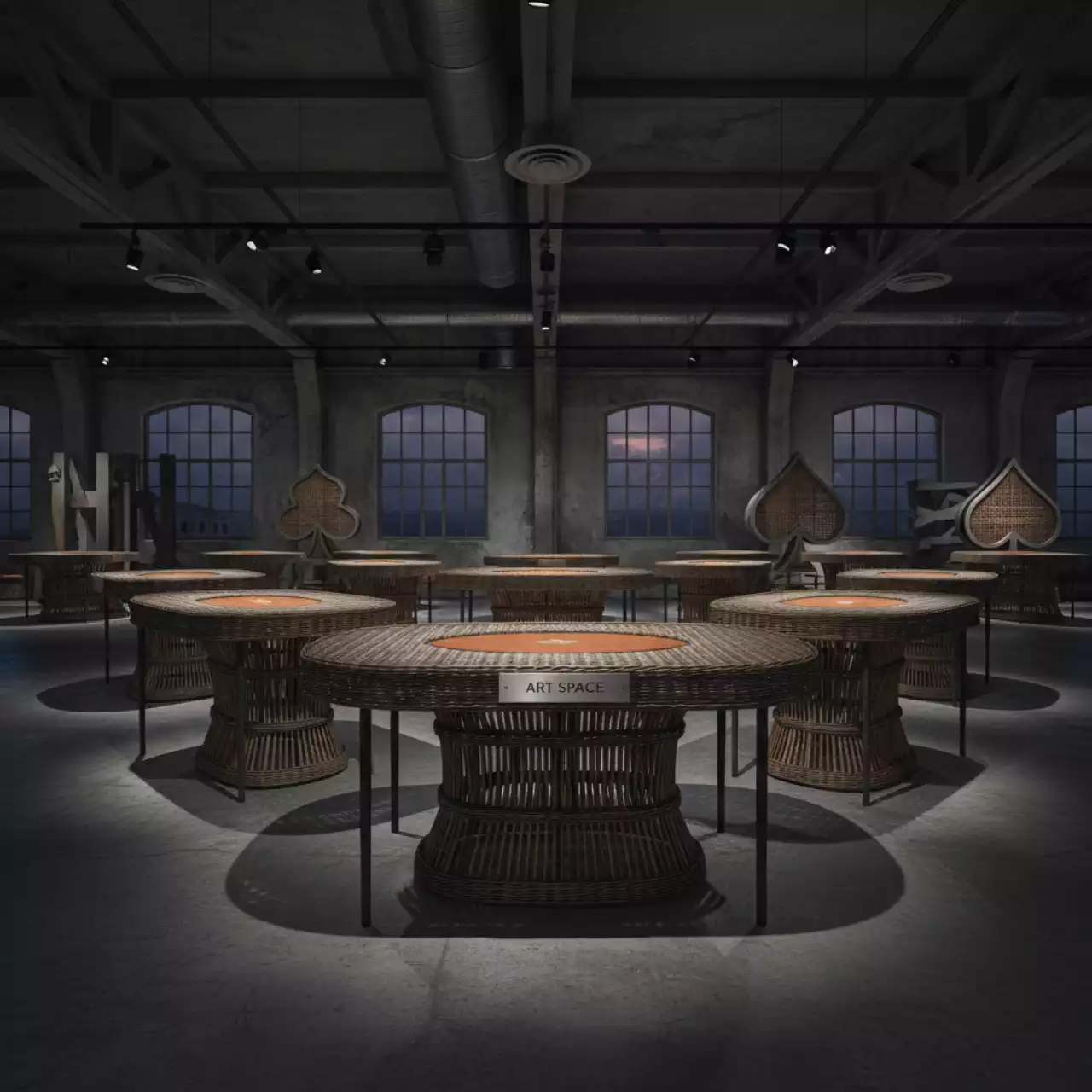 Аренда Стол из ротанга в санатории «Русь» — ART SPACE