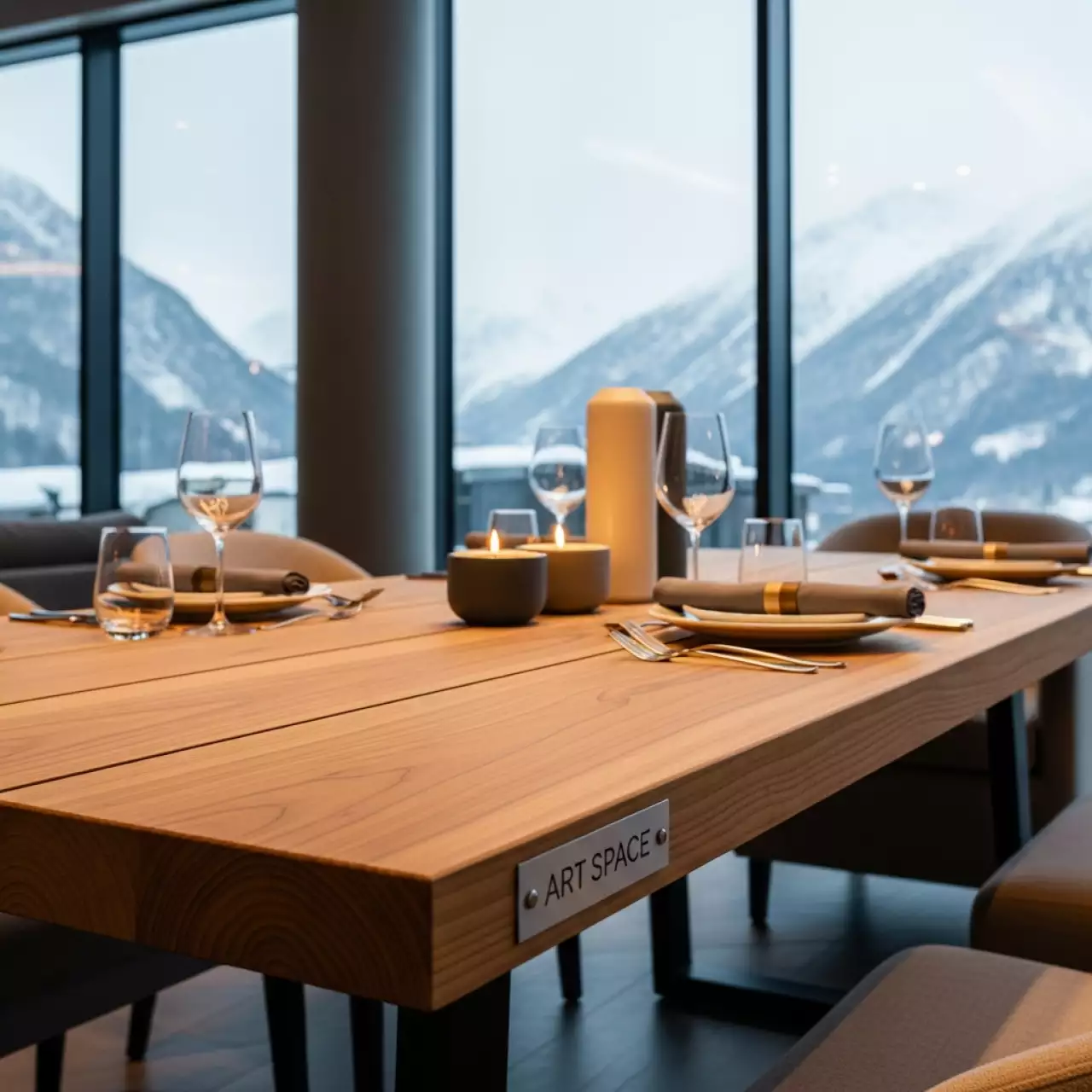 Аренда Стол из тика Lyon 4743 72 в Green Flow Hotel — ART SPACE