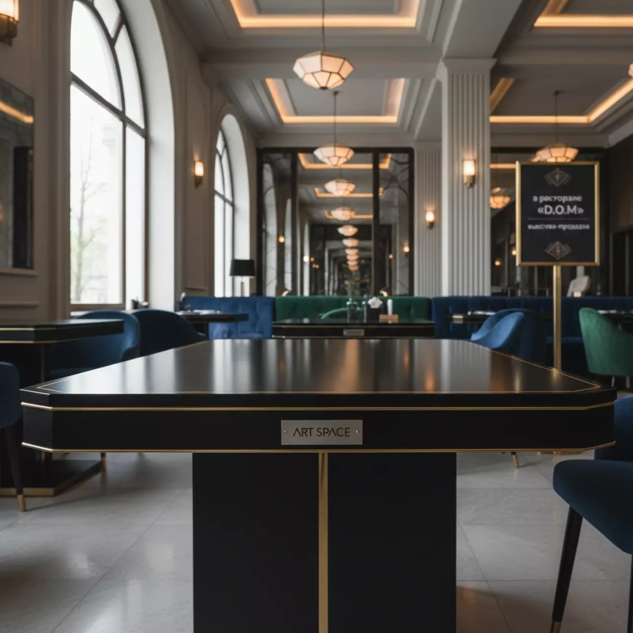 Аренда Стол Jack black в ресторане «D.O.M» — ART SPACE