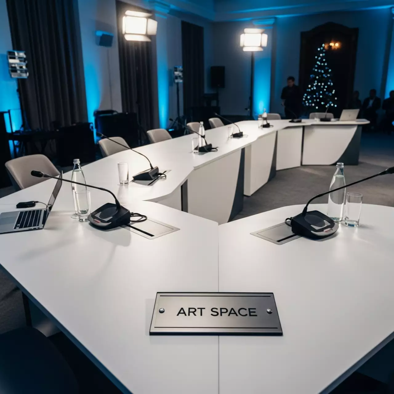 Аренда Стол каркасный 4 секционный "Волна змейка" 3,2 м в санатории «Металлург» — ART SPACE