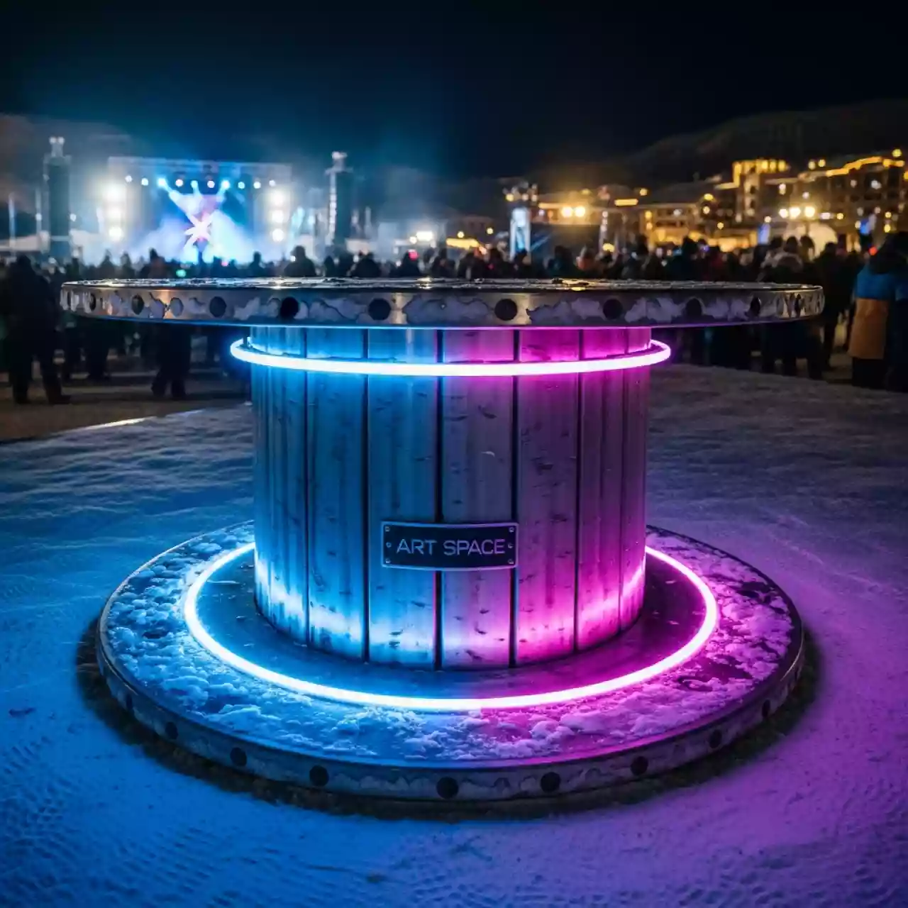 Аренда Стол катушка в Novotel Resort — ART SPACE