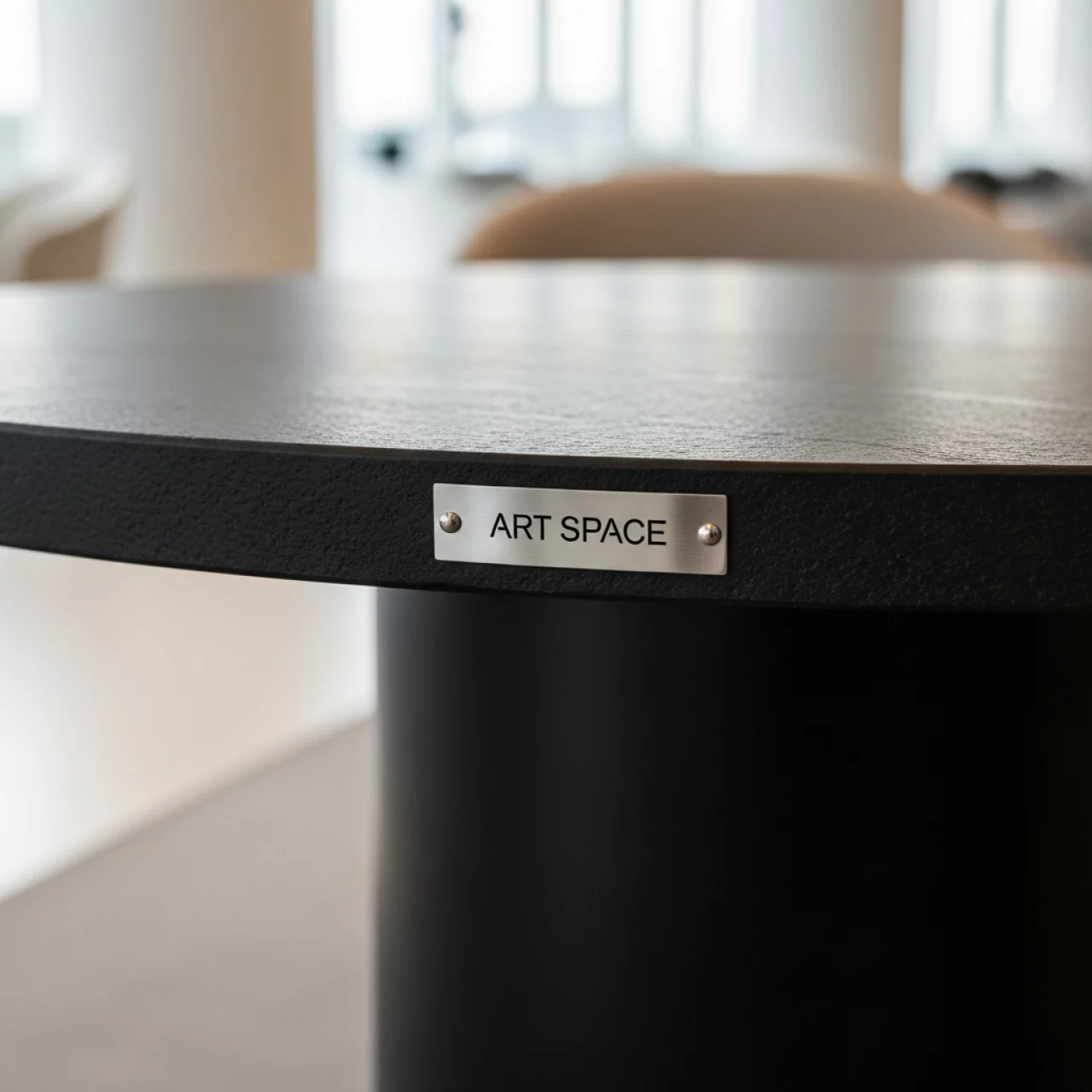 Аренда Стол керамический Барел 90 Shakespeare black черный в Сочи Парк Отеле — ART SPACE