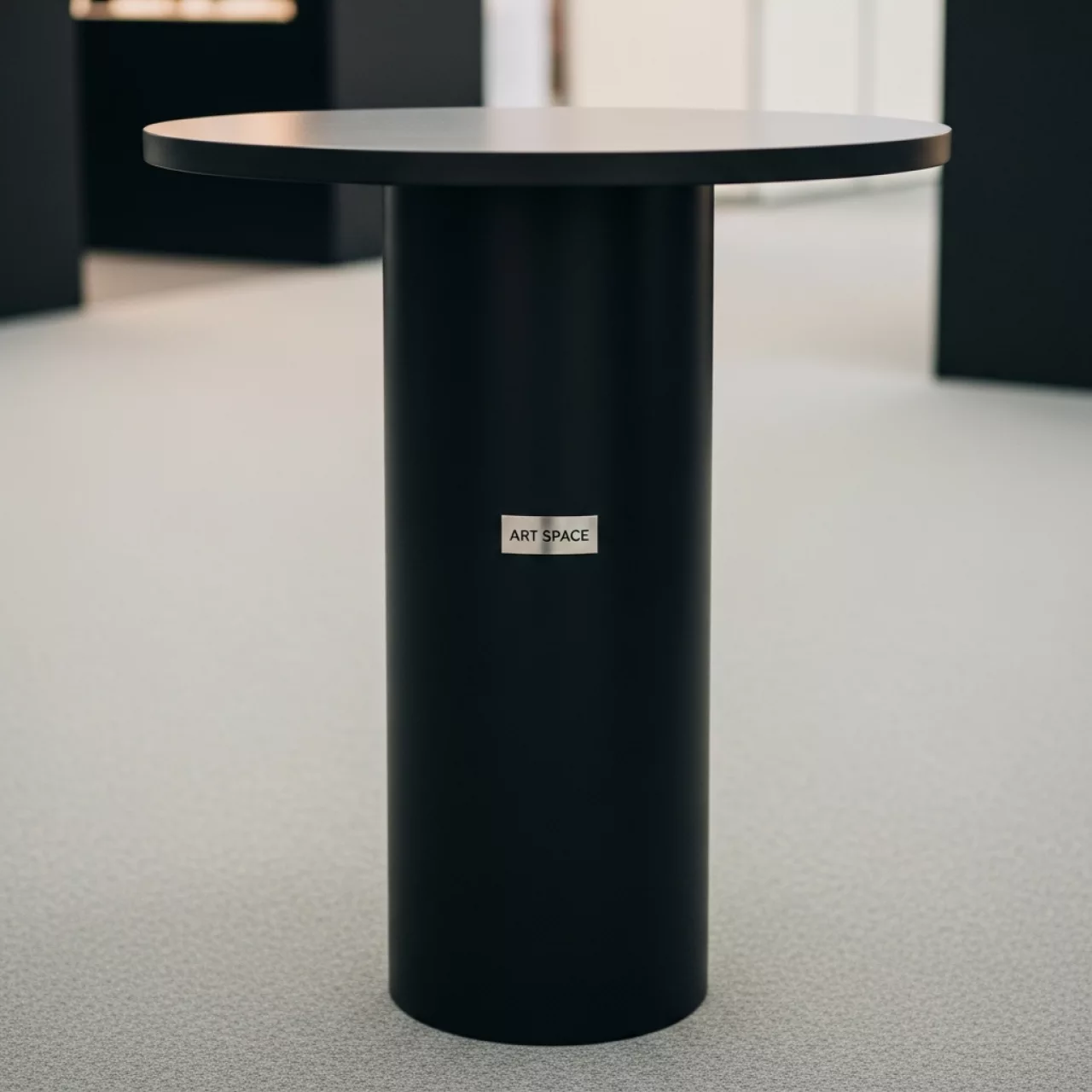 Аренда Стол коктейльный Buffet 2 черный диаметр 60 см в санатории «Октябрьский» — ART SPACE