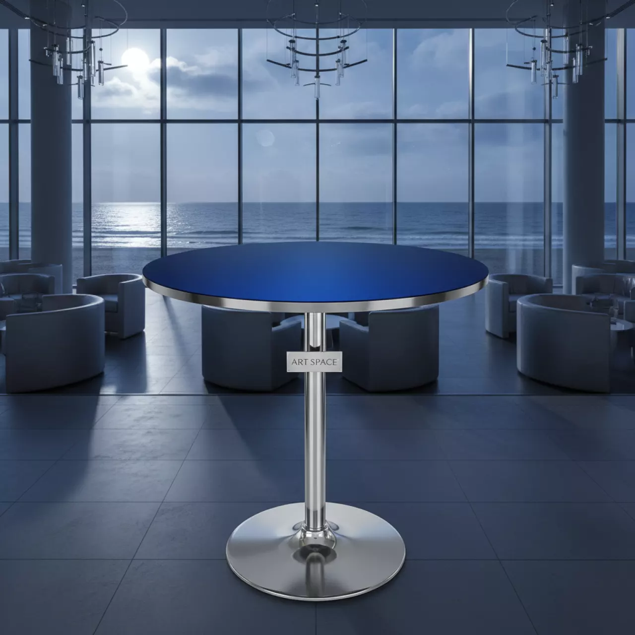 Аренда Стол коктейльный D 700 мм на пляжных клубах Хосты — ART SPACE
