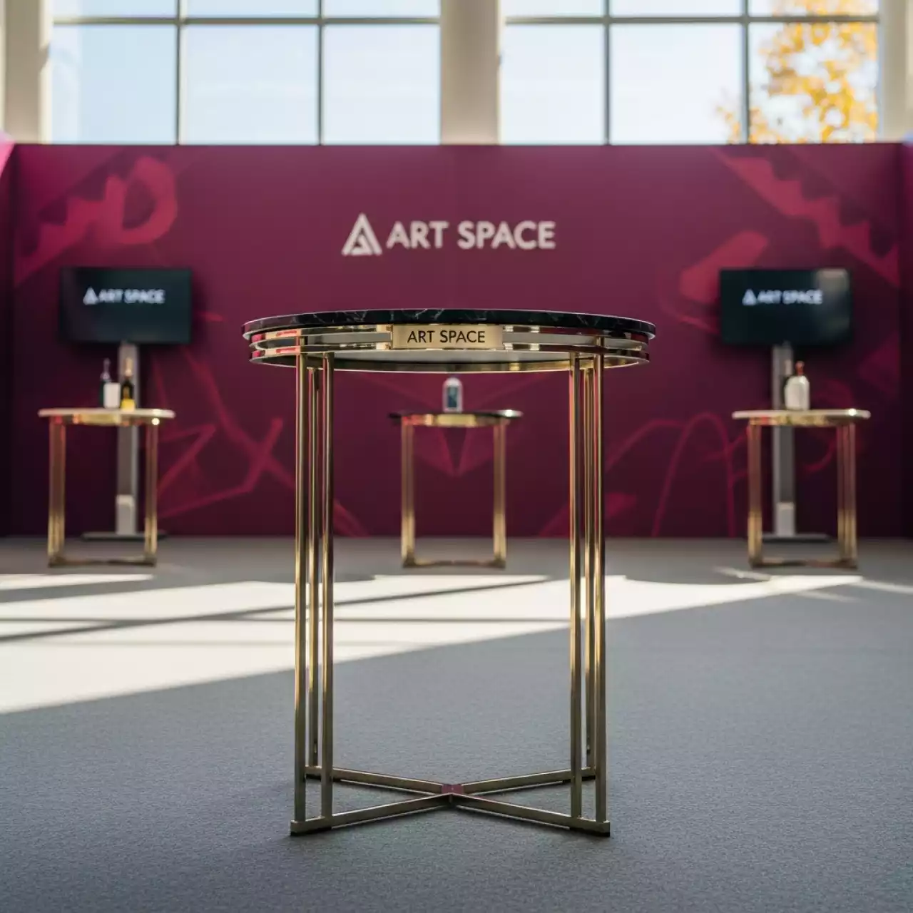 Аренда Стол коктейльный everly в Керлинговом центре «Ледяной куб» — ART SPACE